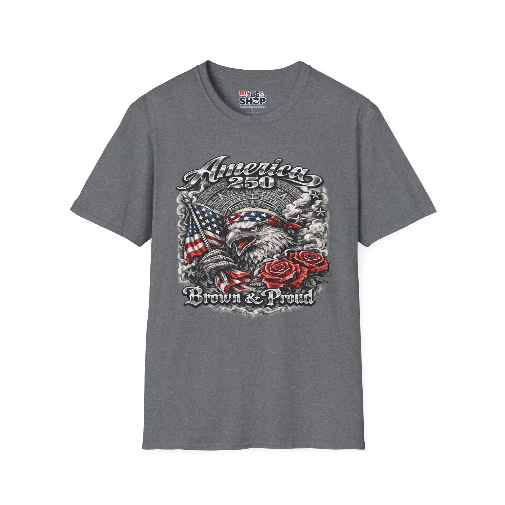 America 250 Eagle Flag — Born & Proud Patriotic