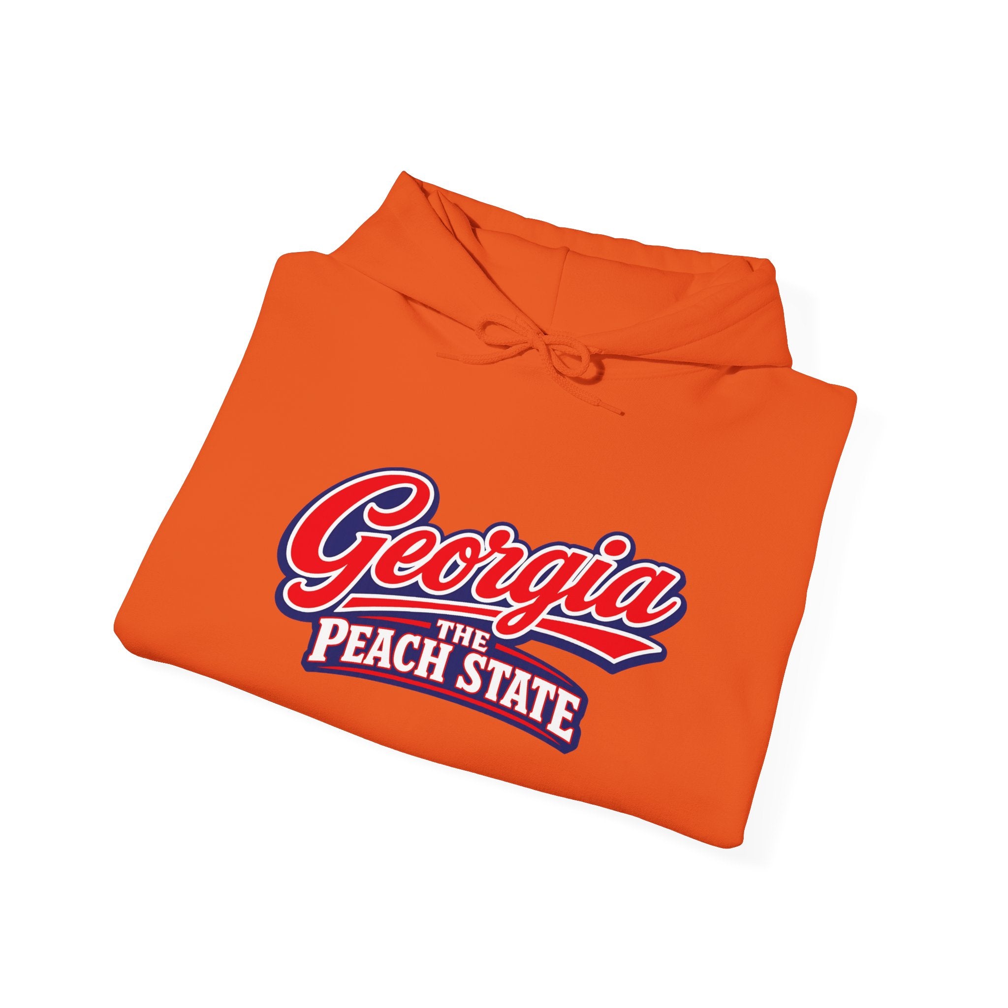 Georgia The Peach State Heavy Blend Hooded Sweatshirt