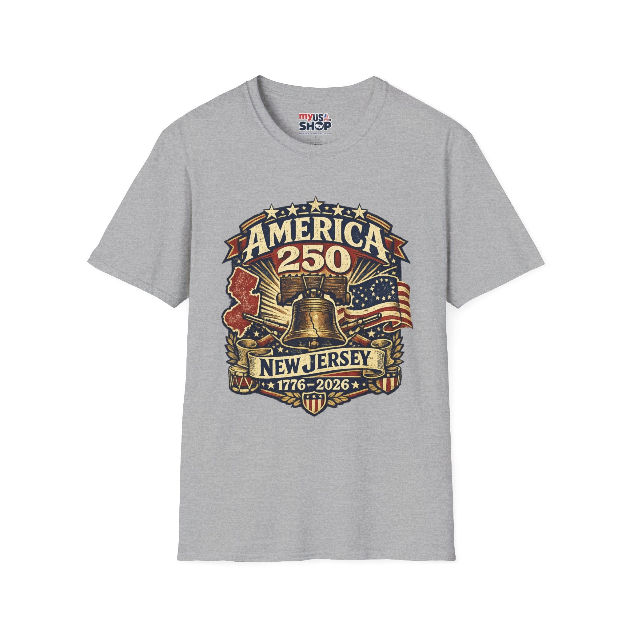 America 250 — New Jersey Bicentennial 1776–2026 Celebratory