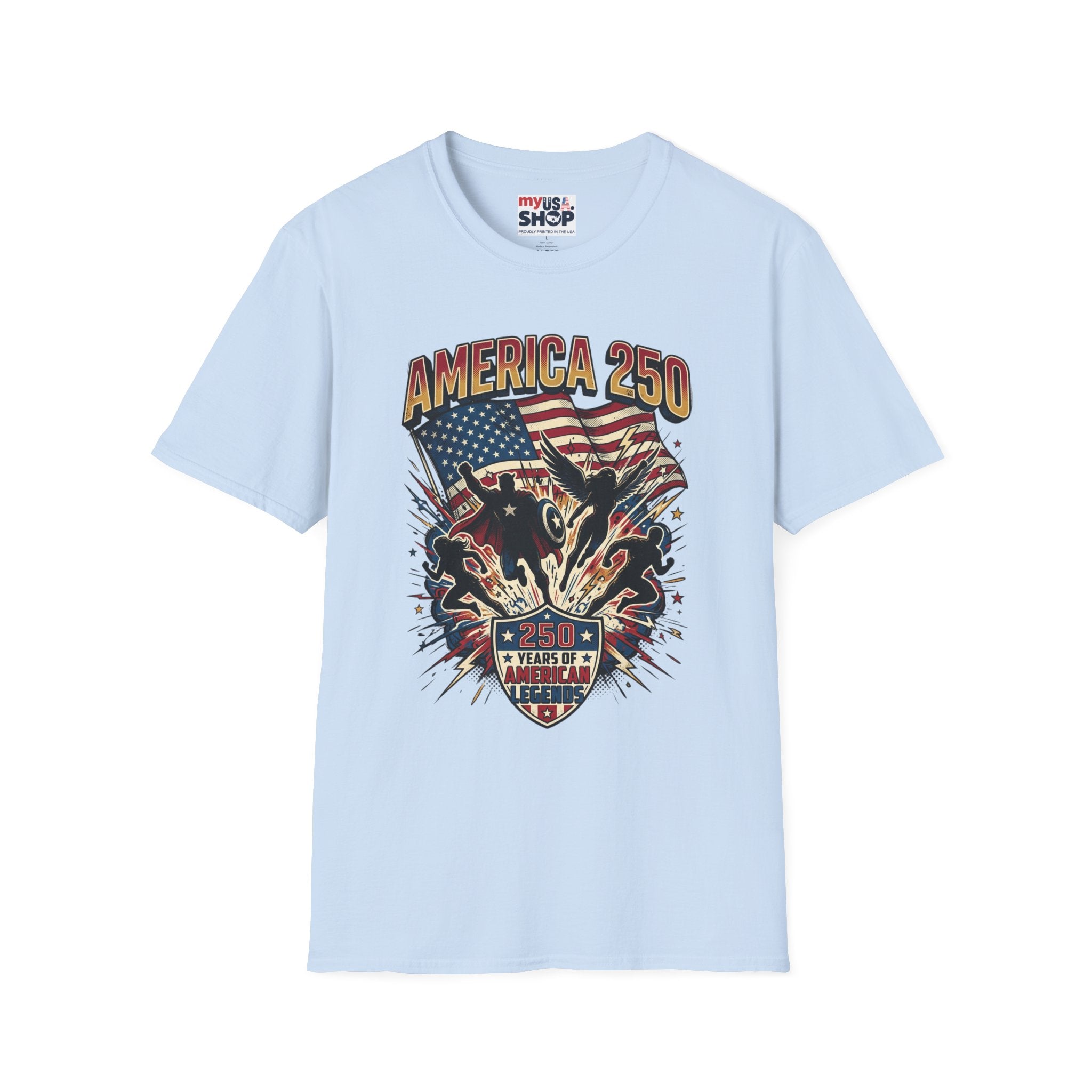 America 250 Unisex Softstyle T-Shirt - Celebrate 250 Years of American Freedom Pop Culture