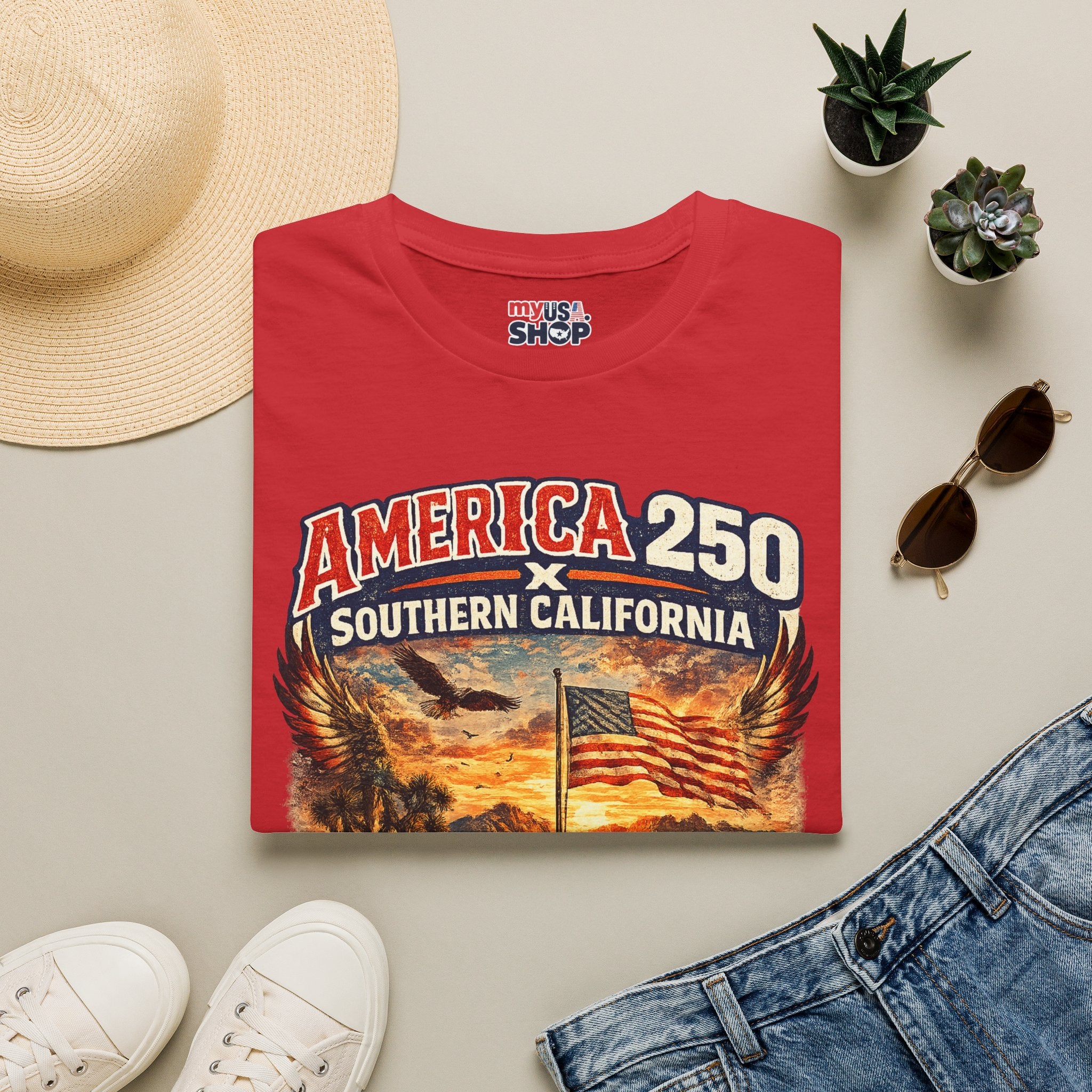 America 250 Southern California Joshua Tree T-Shirt