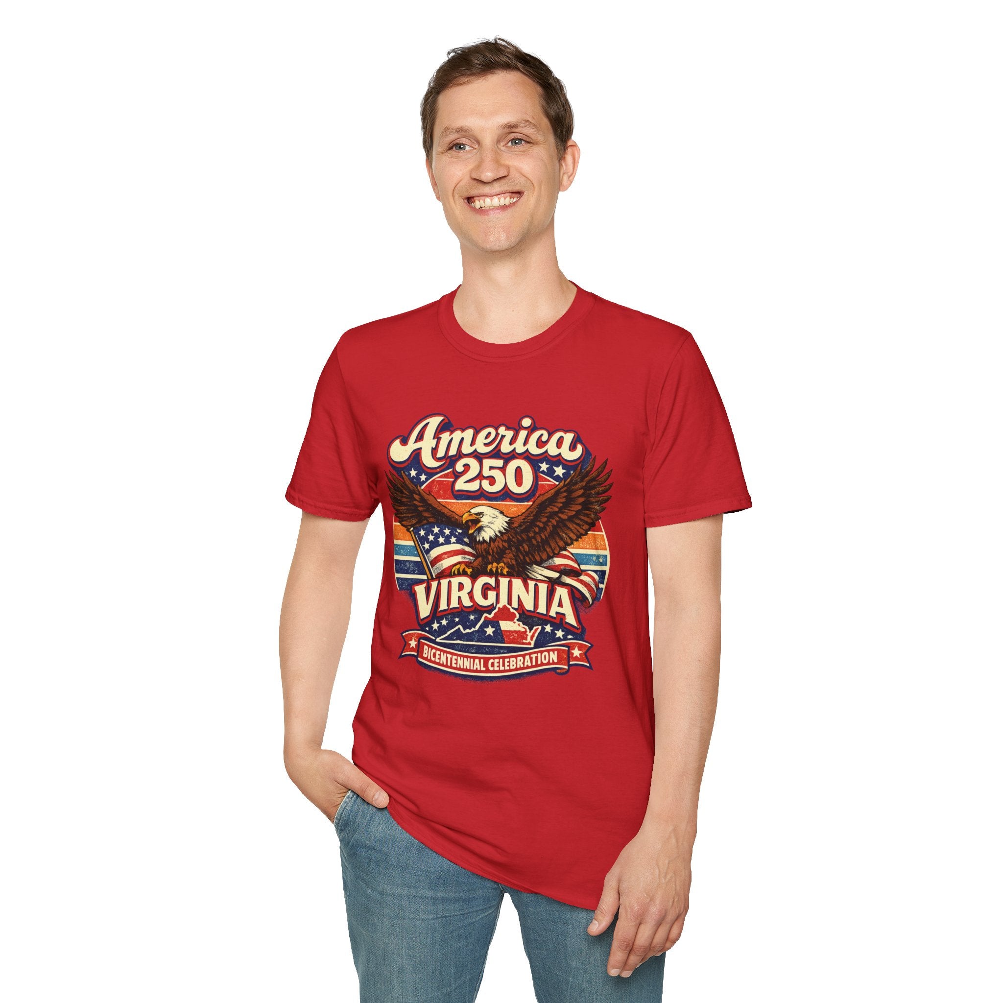 America 250 - Eagle Virginia Design Tee
