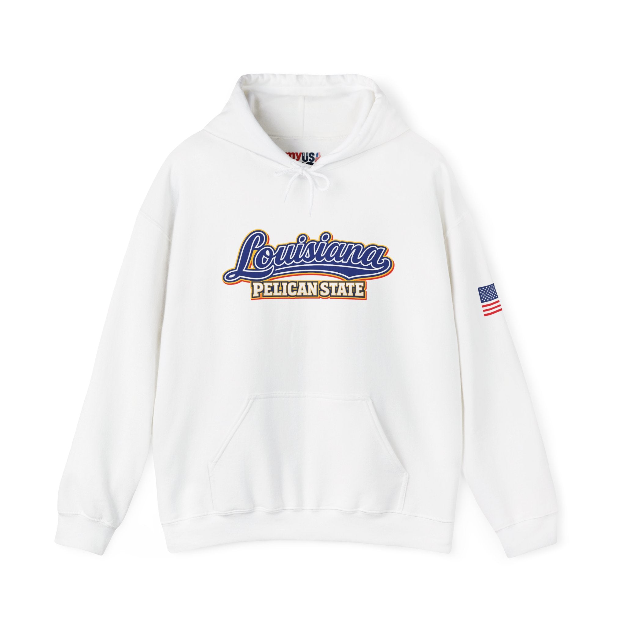 Louisiana Pelican State Heavy Blend Hooded Sweatshirt