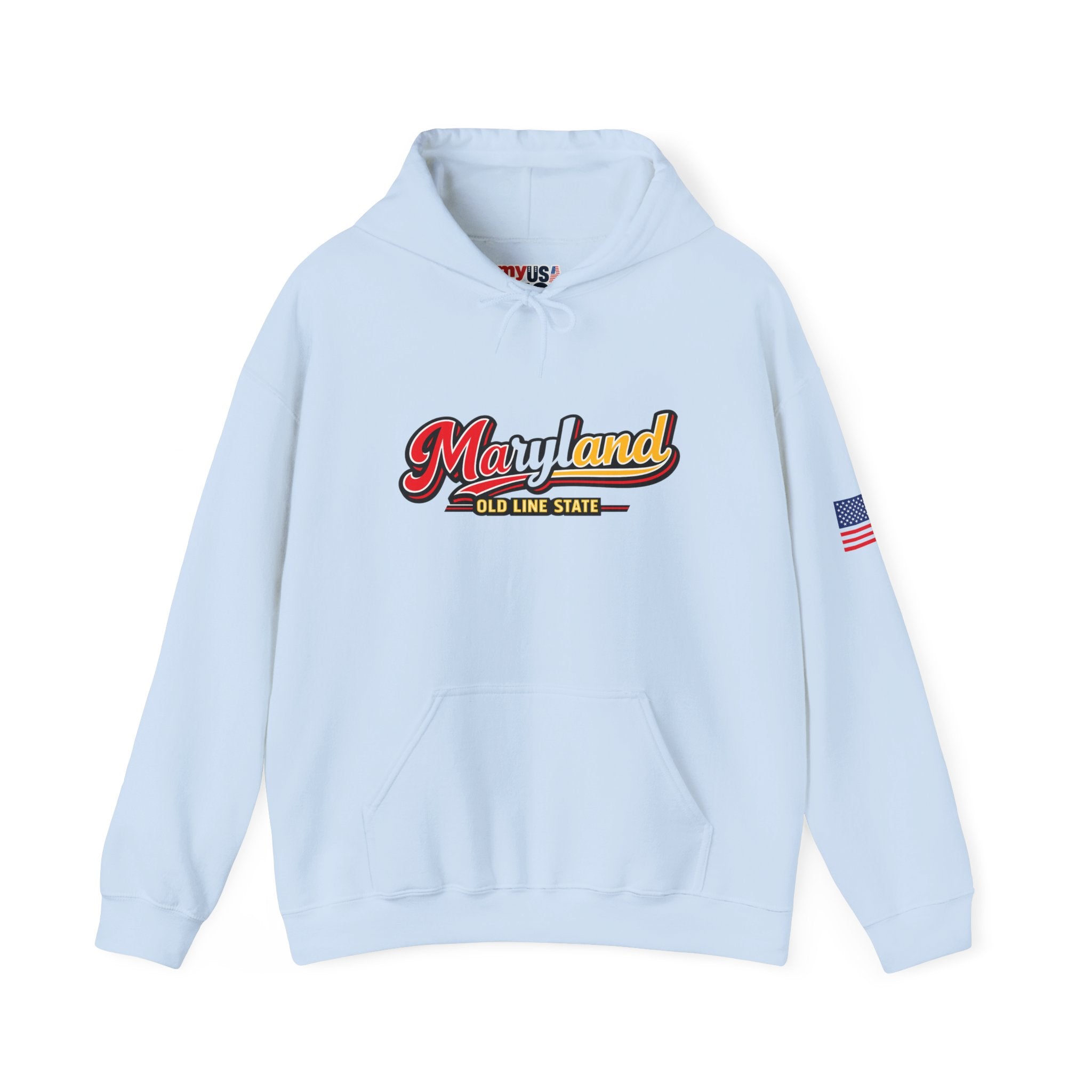 Maryland Old Line State Heavy Blend Hooded Sweatshirt