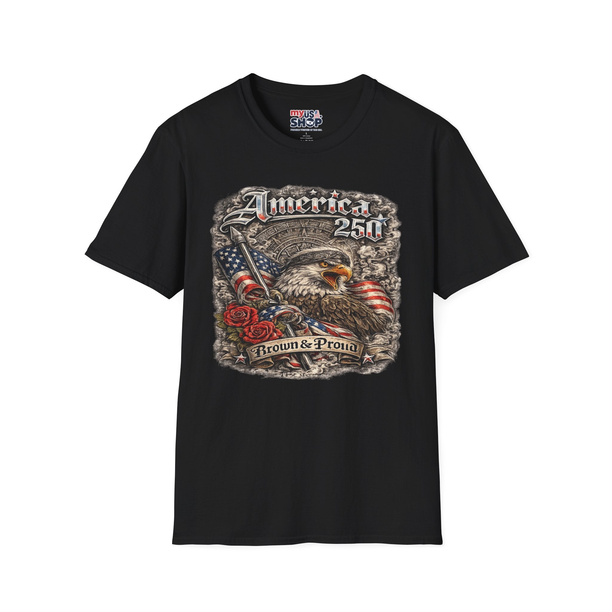 America 250 Eagle — Chicano Proud & Brave Patriotic