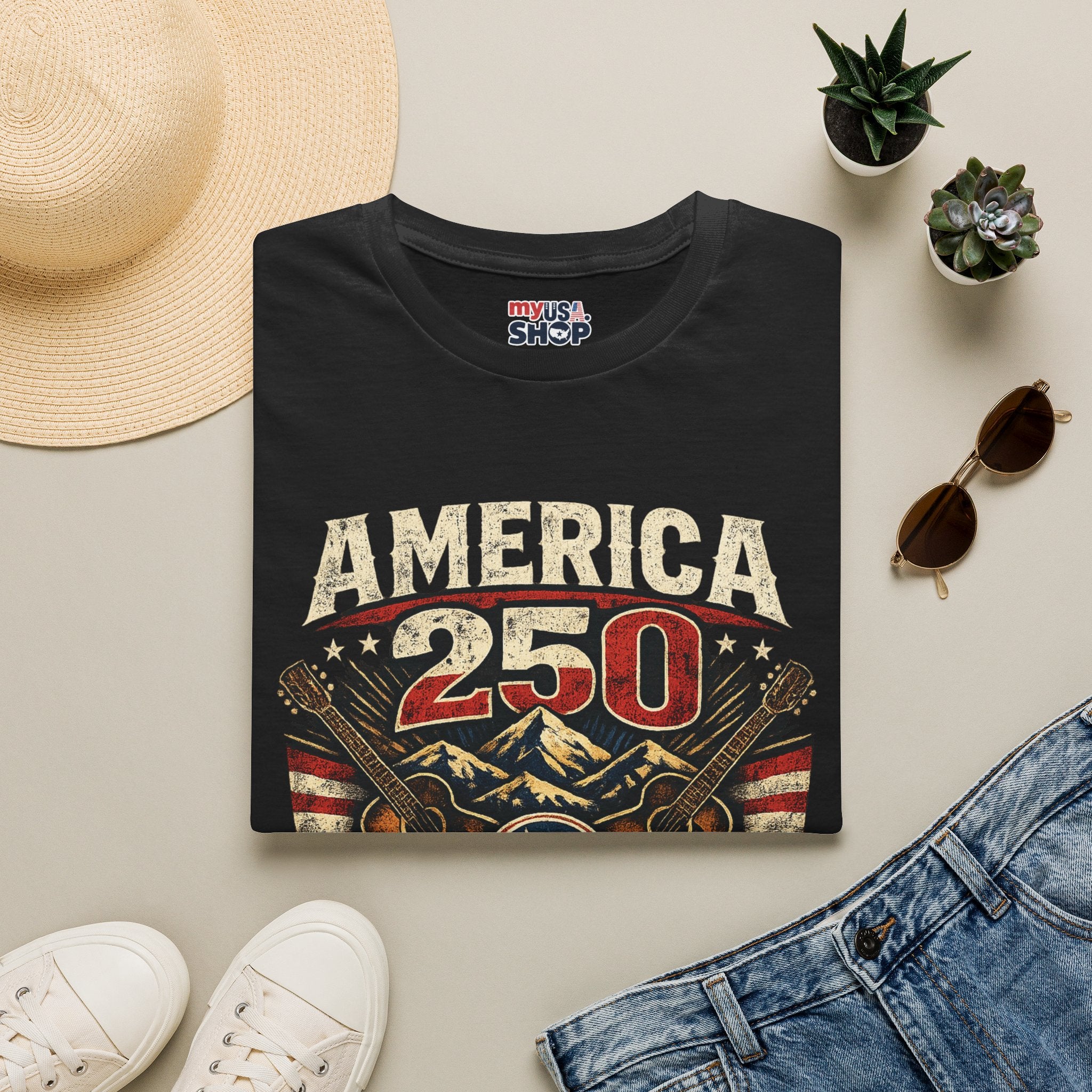 America 250 Tennessee T-Shirt — Tennessee Proud Since 1796 Graphic Tee