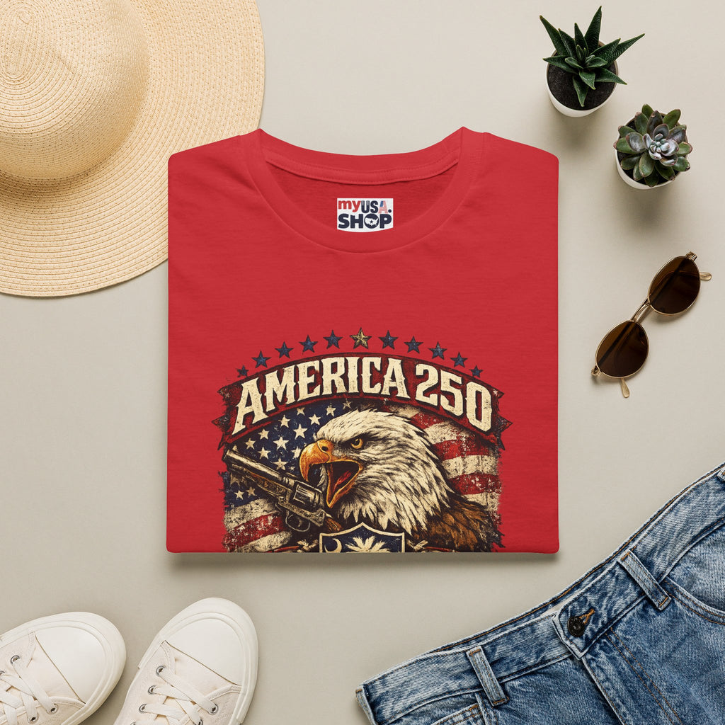 T-Shirt — America 250 South Carolina Vintage Eagle Patriotic Tee