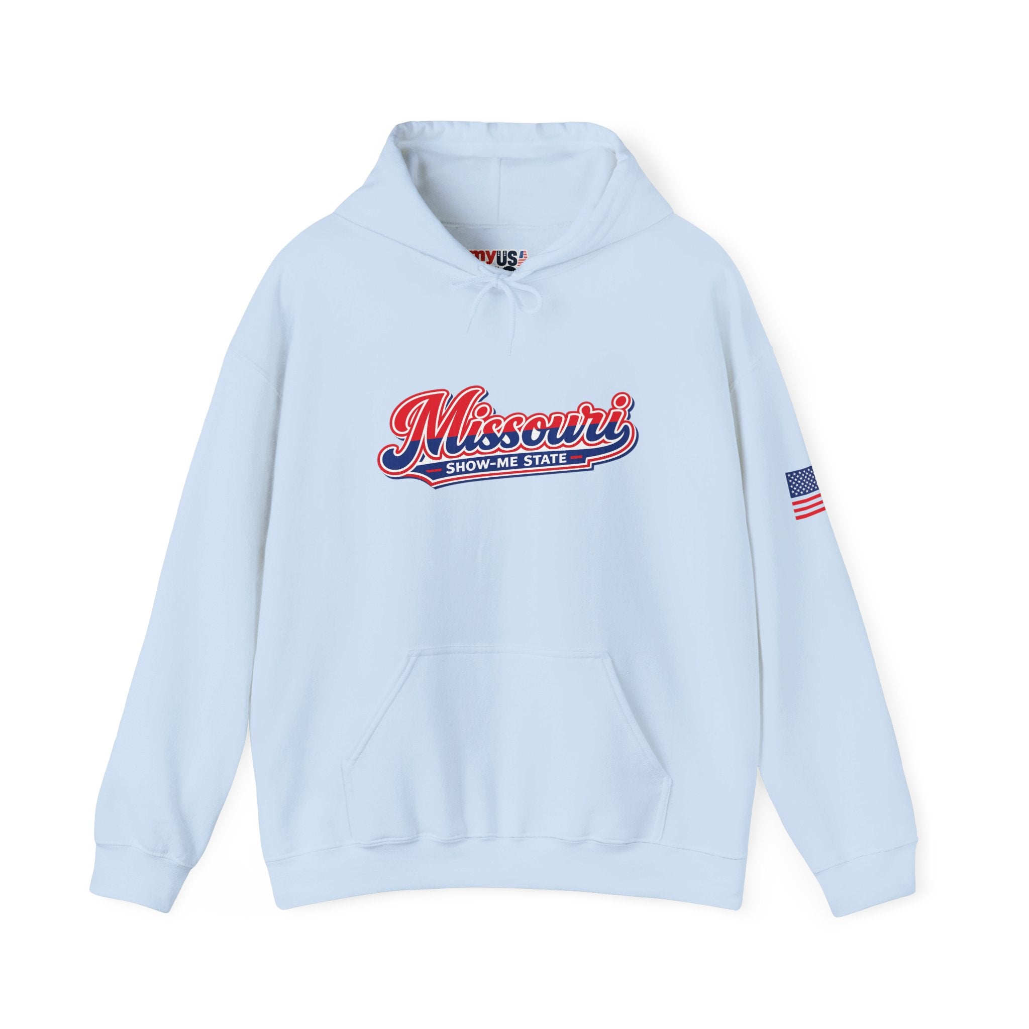 Missouri Show-Me State Heavy Blend Hooded Sweatshirt