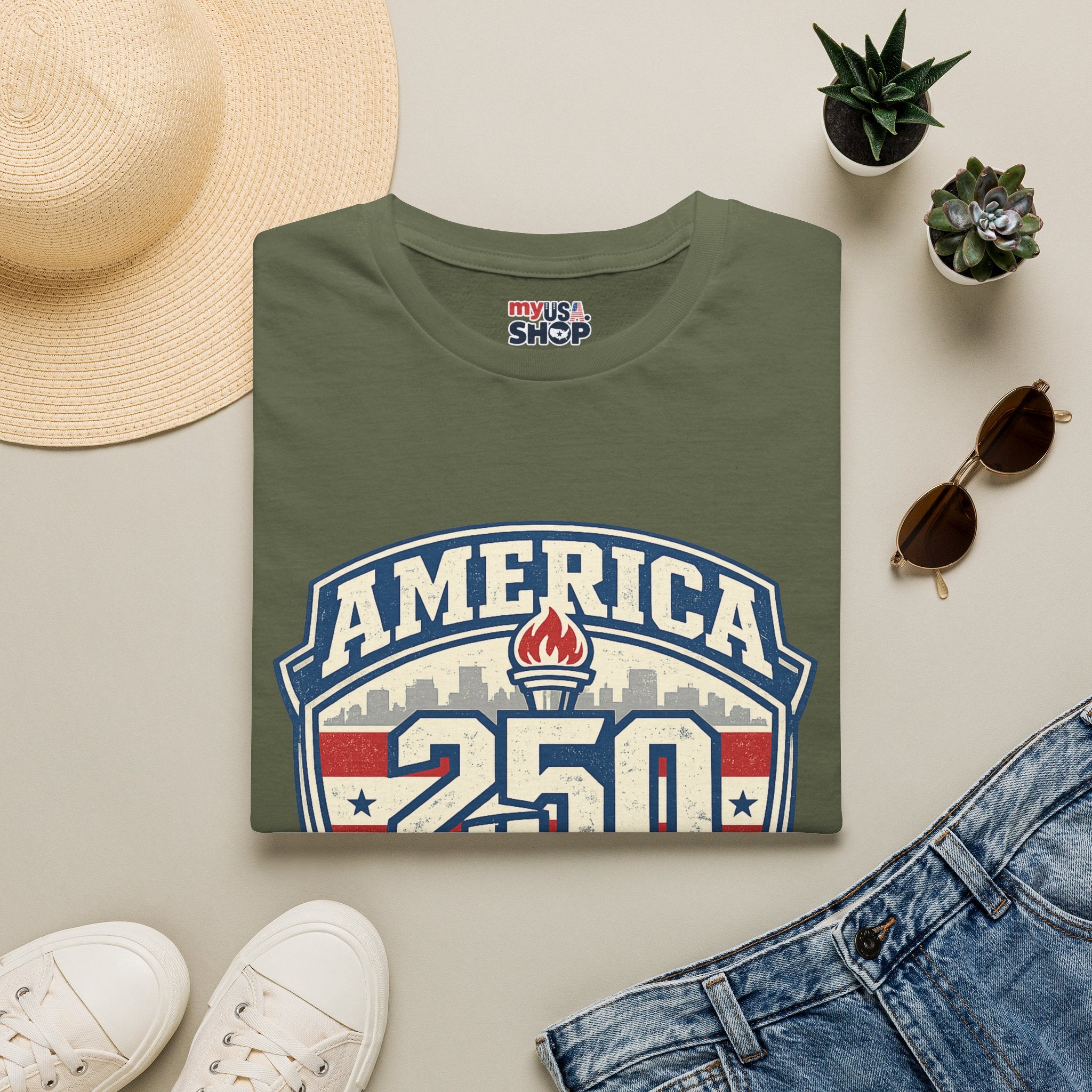 America 250 New Jersey — Patriotic USA Style