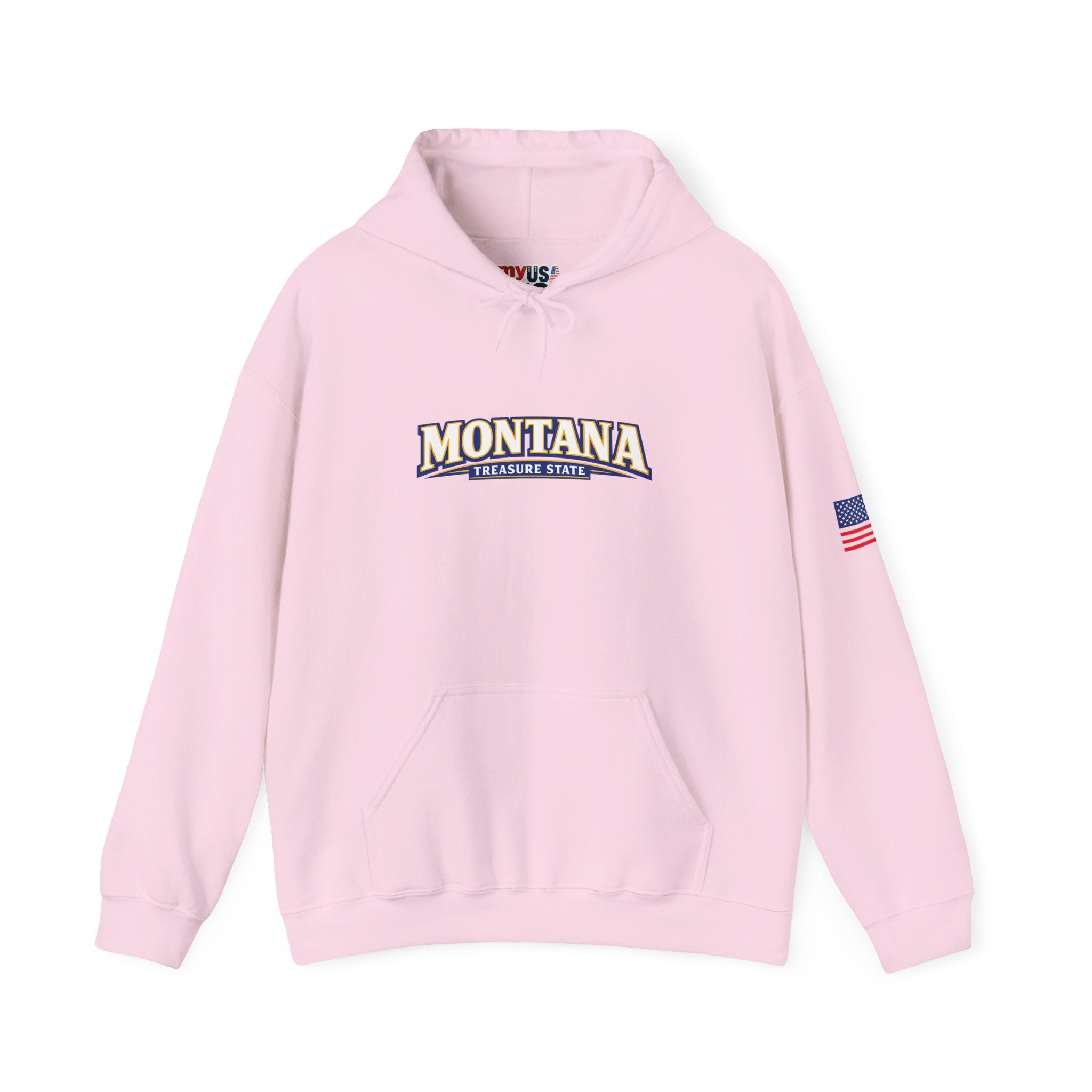 Montana Treasure State Heavy Blend Hooded Sweatshirt