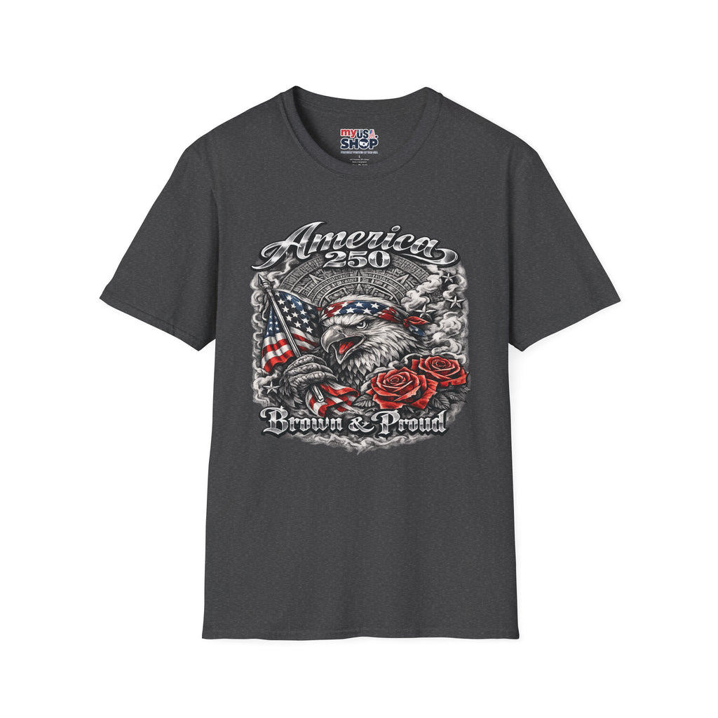 America 250 Eagle Flag — Born & Proud Patriotic