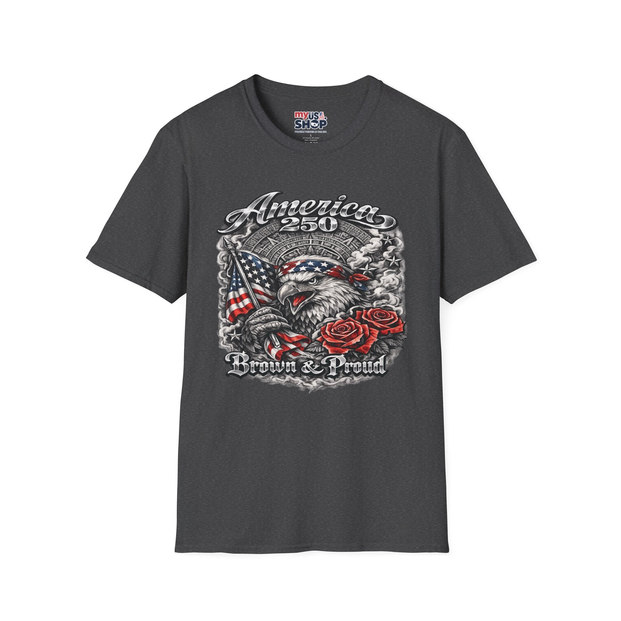 America 250 Eagle Flag — Born & Proud Patriotic