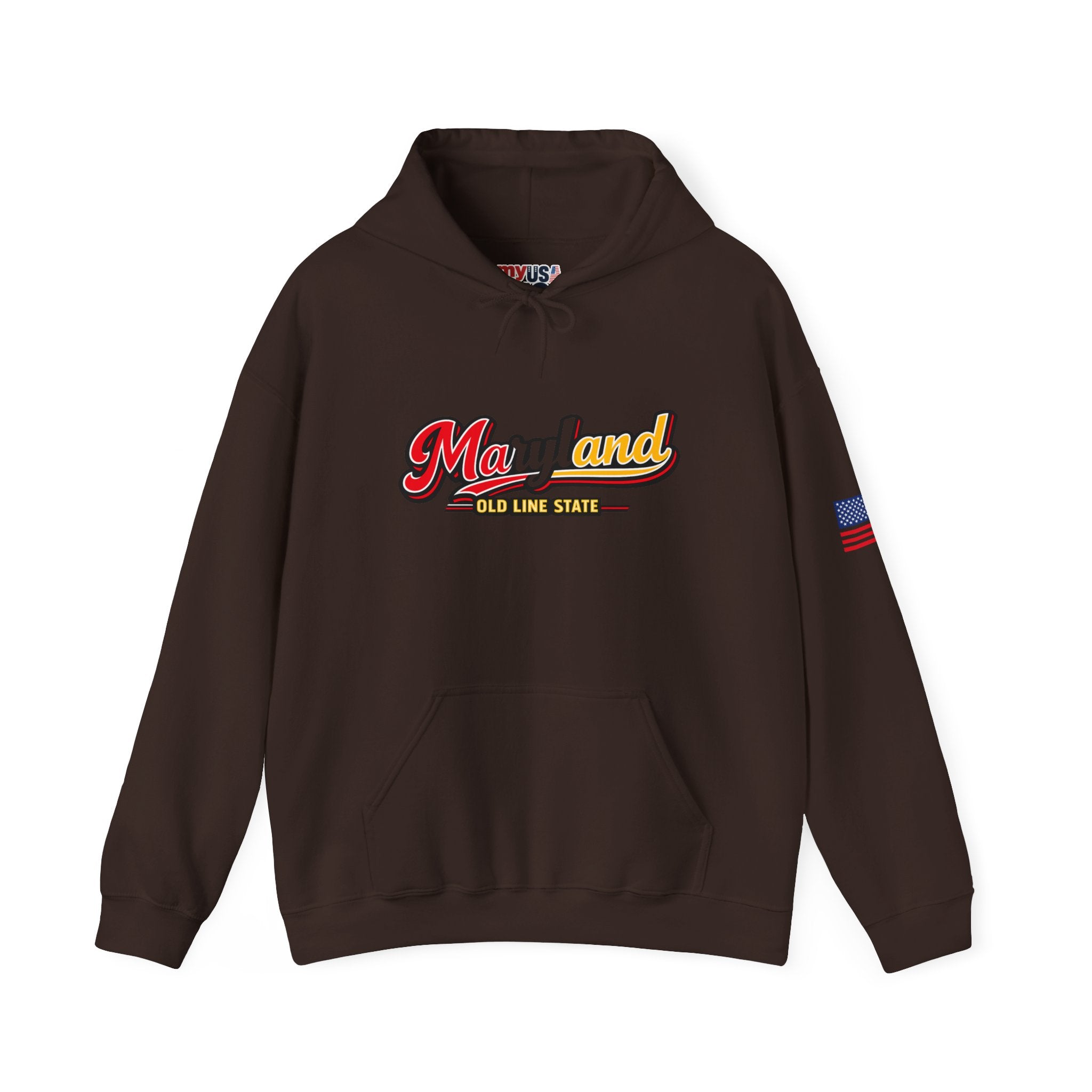 Maryland Old Line State Heavy Blend Hooded Sweatshirt
