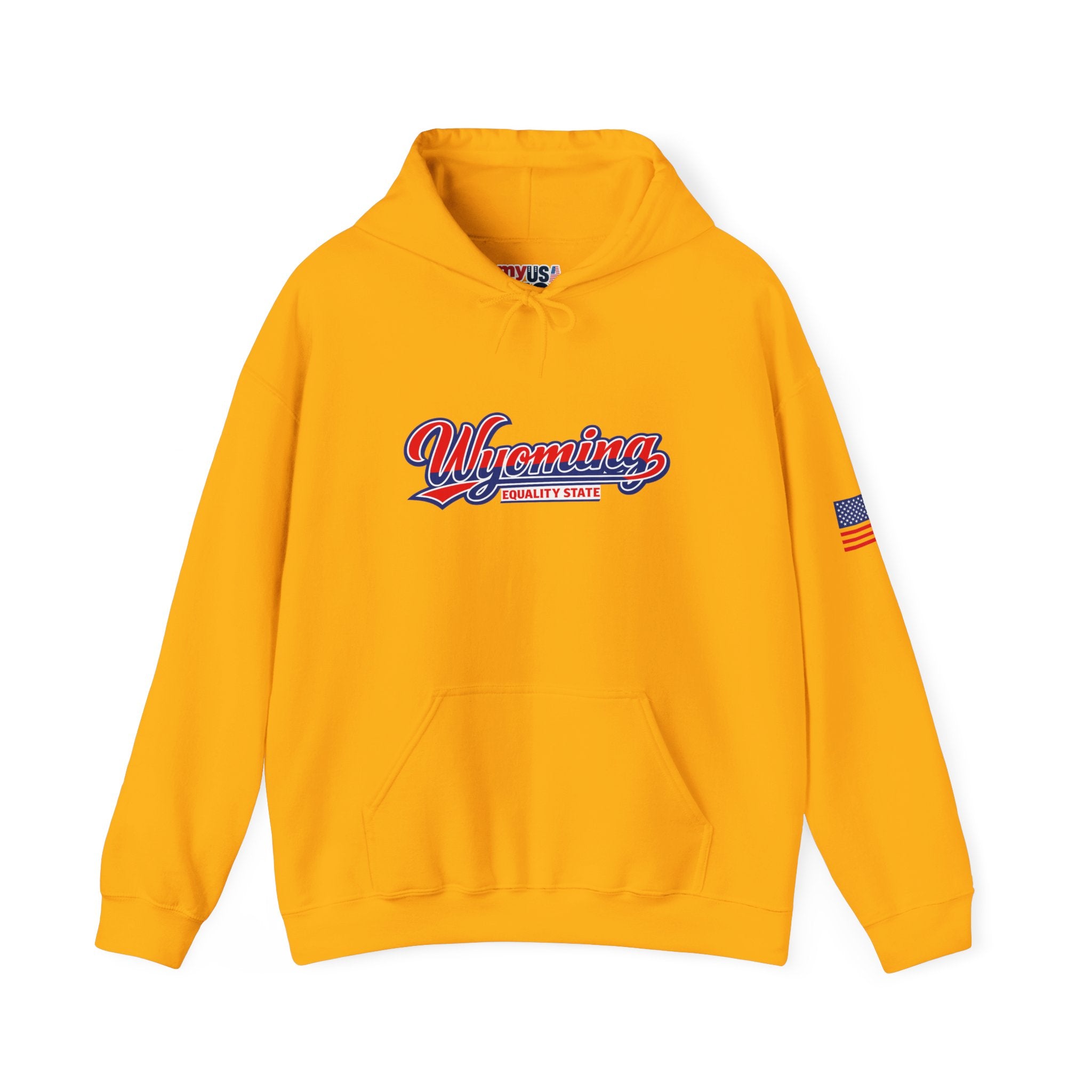 Wyoming Equality State Heavy Blend Hooded Sweatshirt