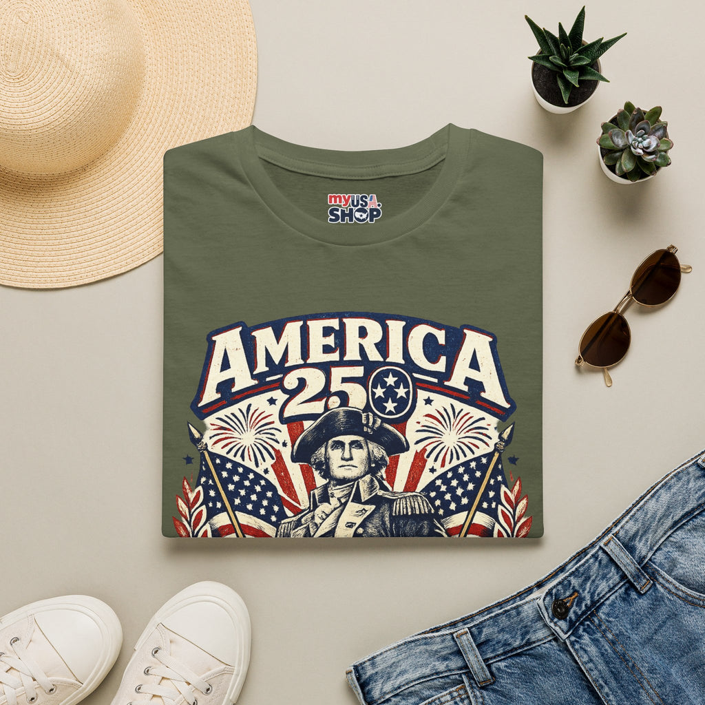 America 250 T-Shirt — Patriot Graphic Tee