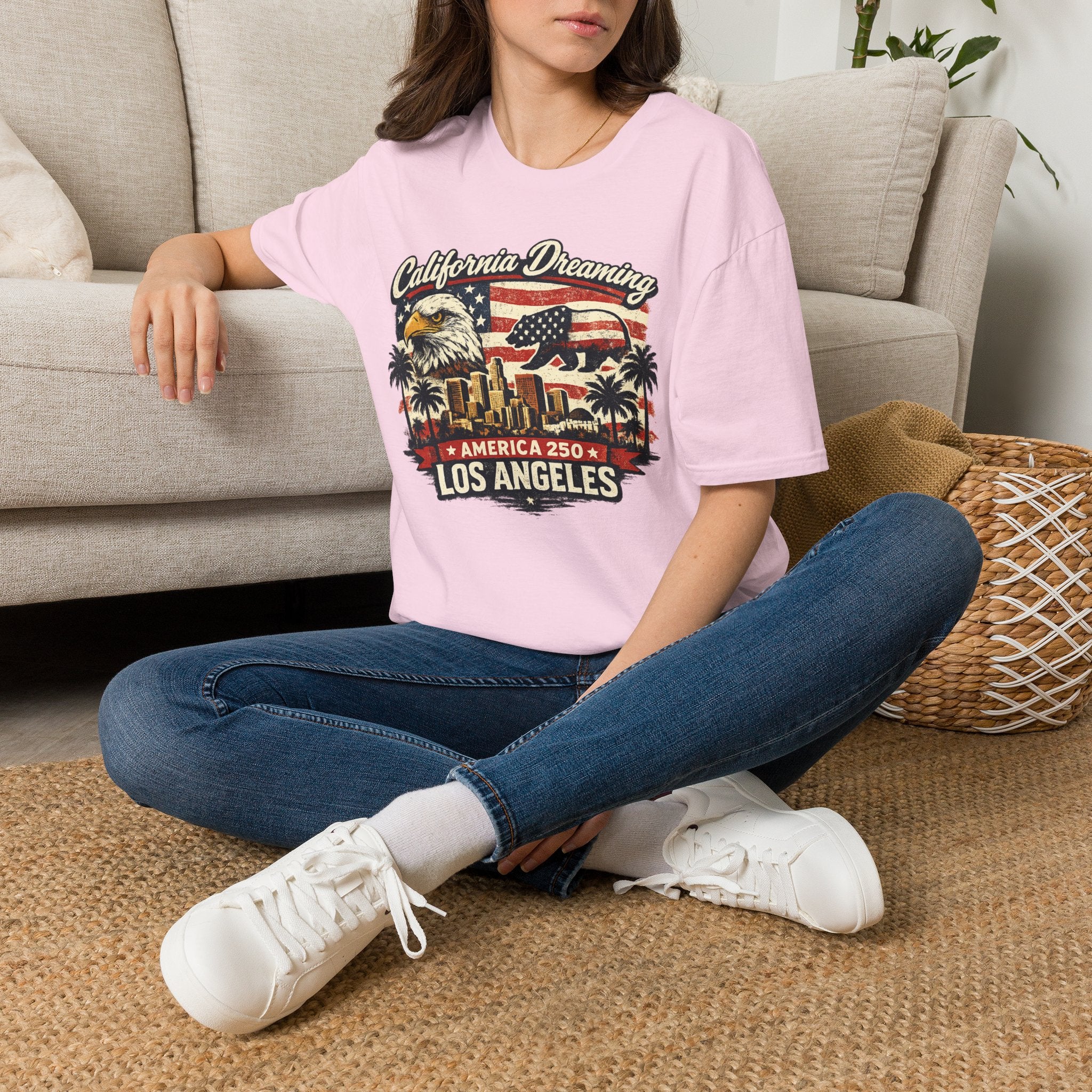 Los Angeles California Dreaming America 250 Tee