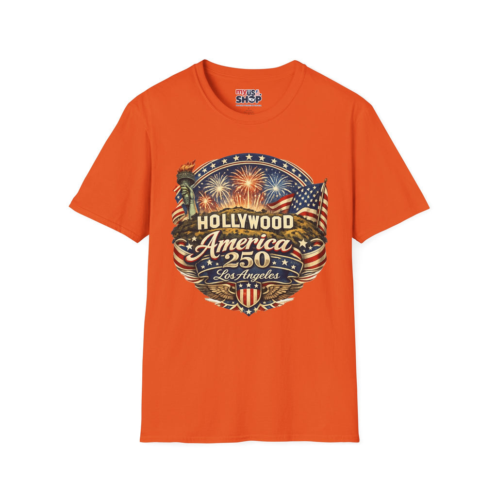Los Angeles Hollywood Meets America 250 California Tee