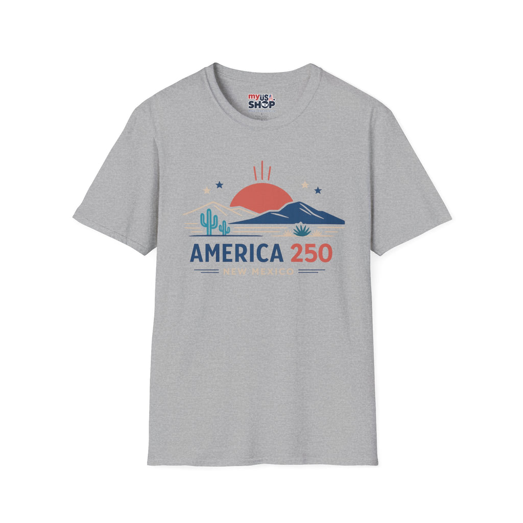 America 250 T-Shirt — New Mexico Desert Sunrise Graphic Tee