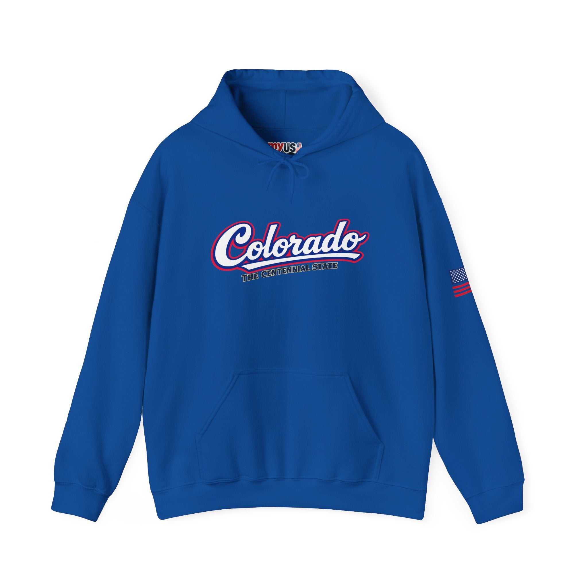 Colorado The Centennial State Heavy Blend Hooded Sweatshirt