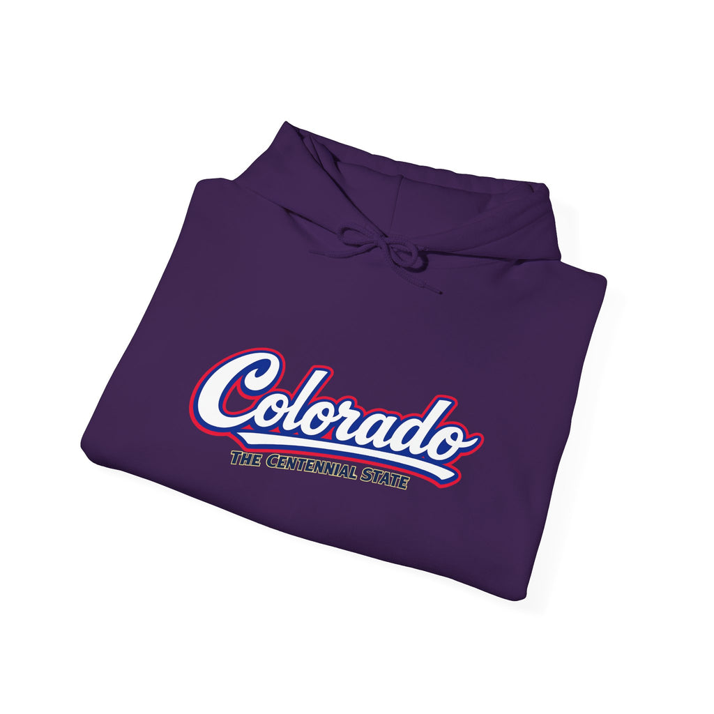 Colorado The Centennial State Heavy Blend Hooded Sweatshirt