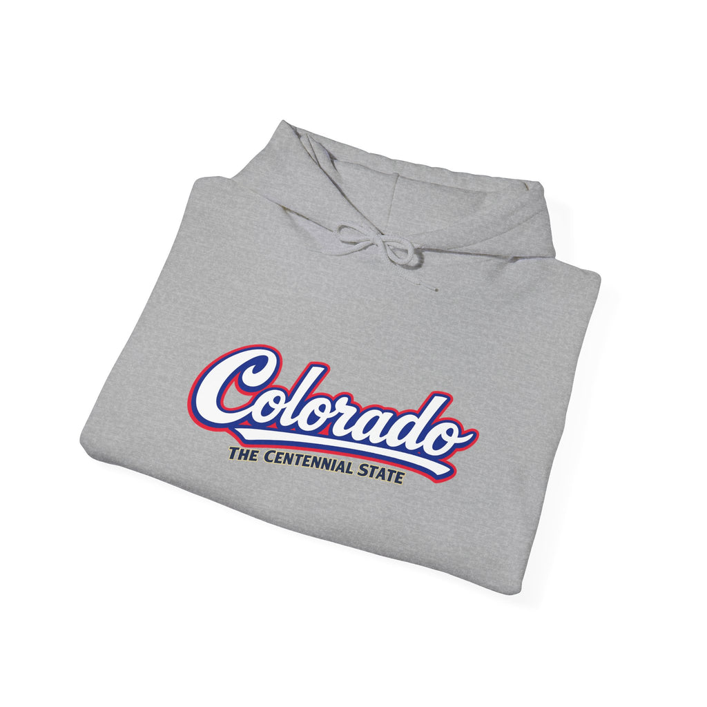 Colorado The Centennial State Heavy Blend Hooded Sweatshirt
