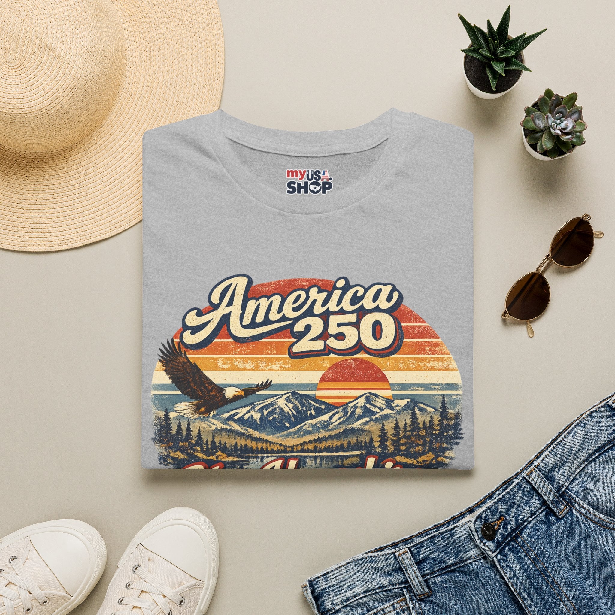 America 250 x New Hampshire Sunset