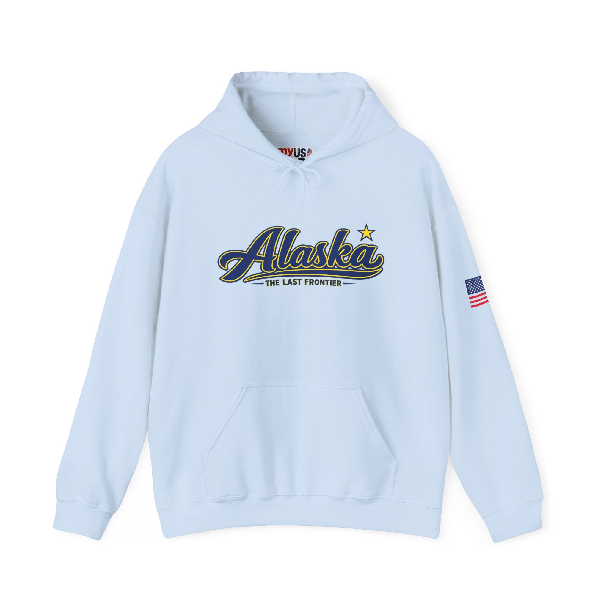 Alaska The Last Frontier Heavy Blend Hooded Sweatshirt