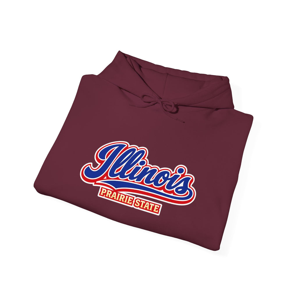 Illinois Prairie State Heavy Blend Hooded Sweatshirt