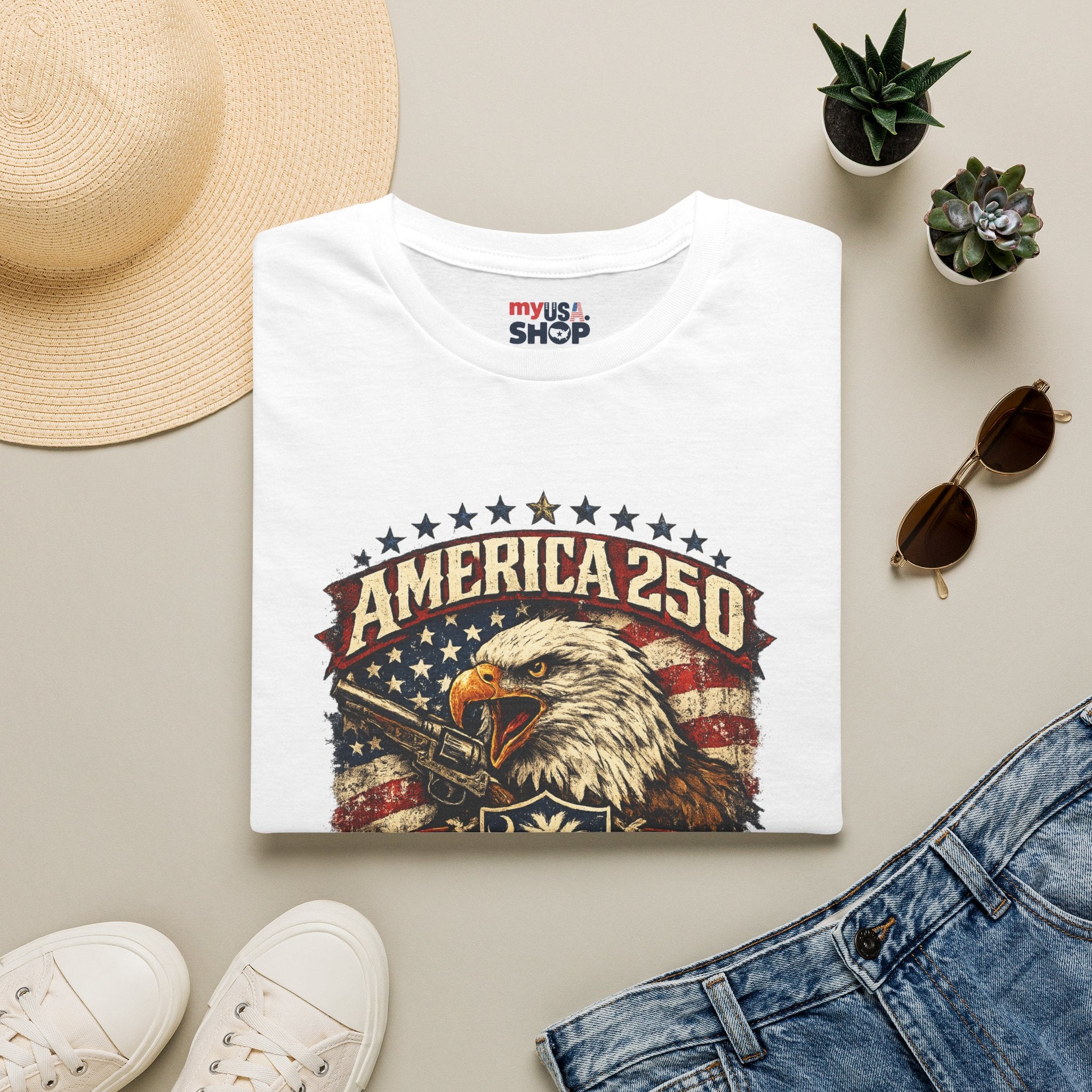 America 250 South Carolina T-Shirt Liberty and Legacy Celebration Tee