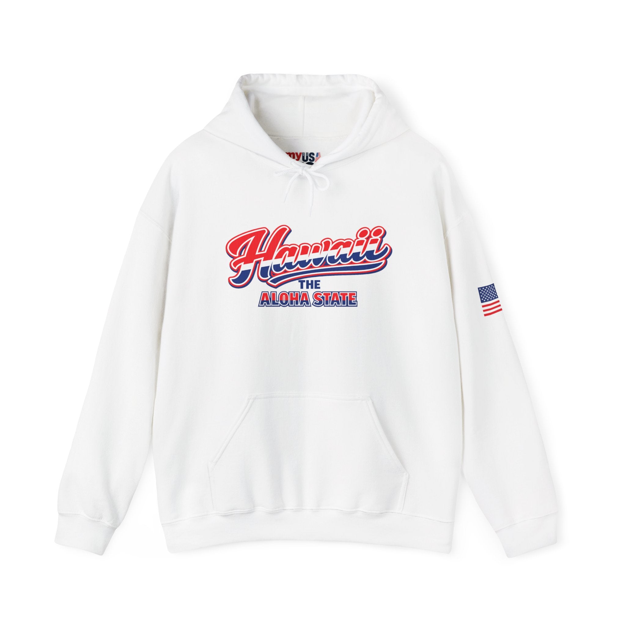 Hawaii The Aloha State Heavy Blend Hooded Sweatshirt