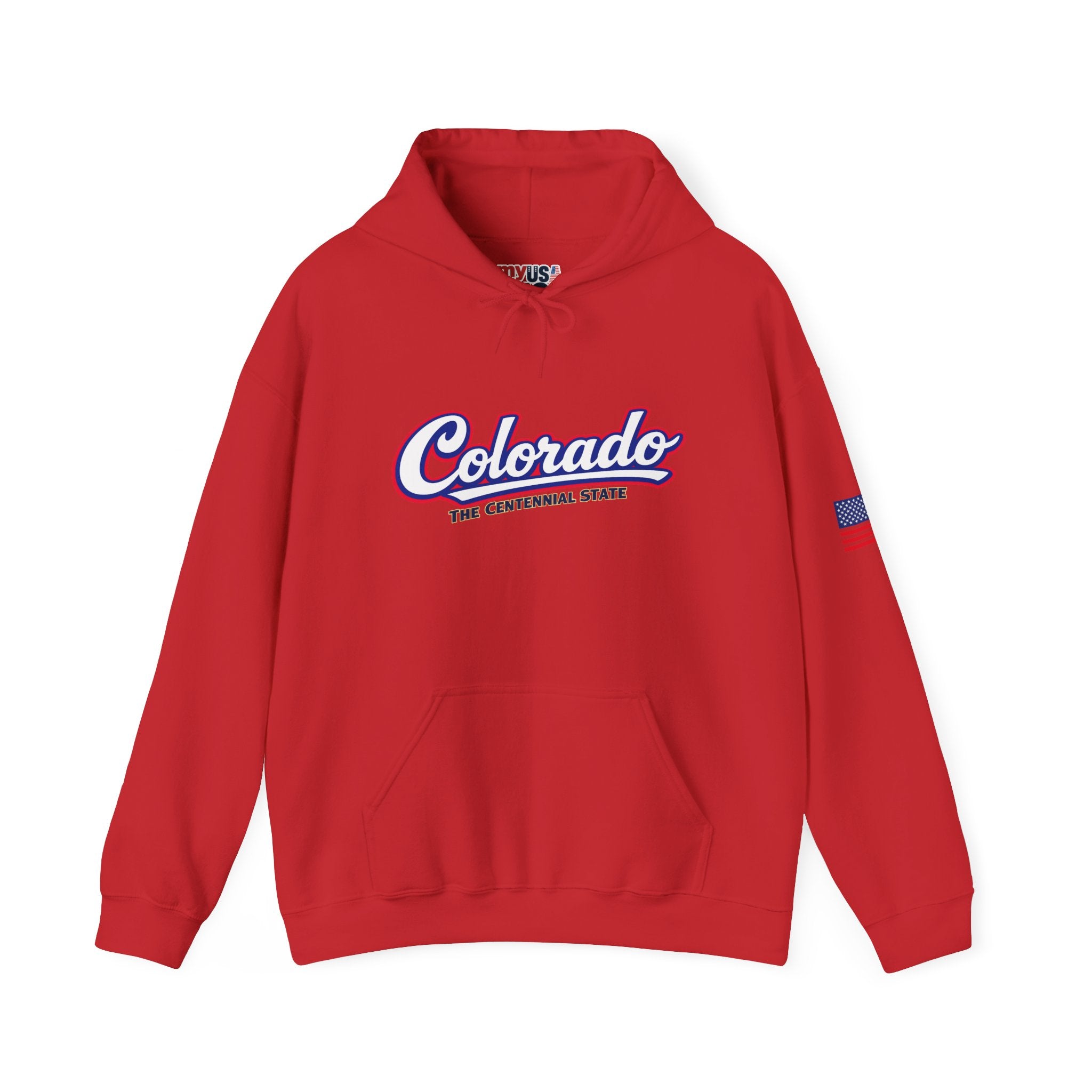 Colorado The Centennial State Heavy Blend Hooded Sweatshirt