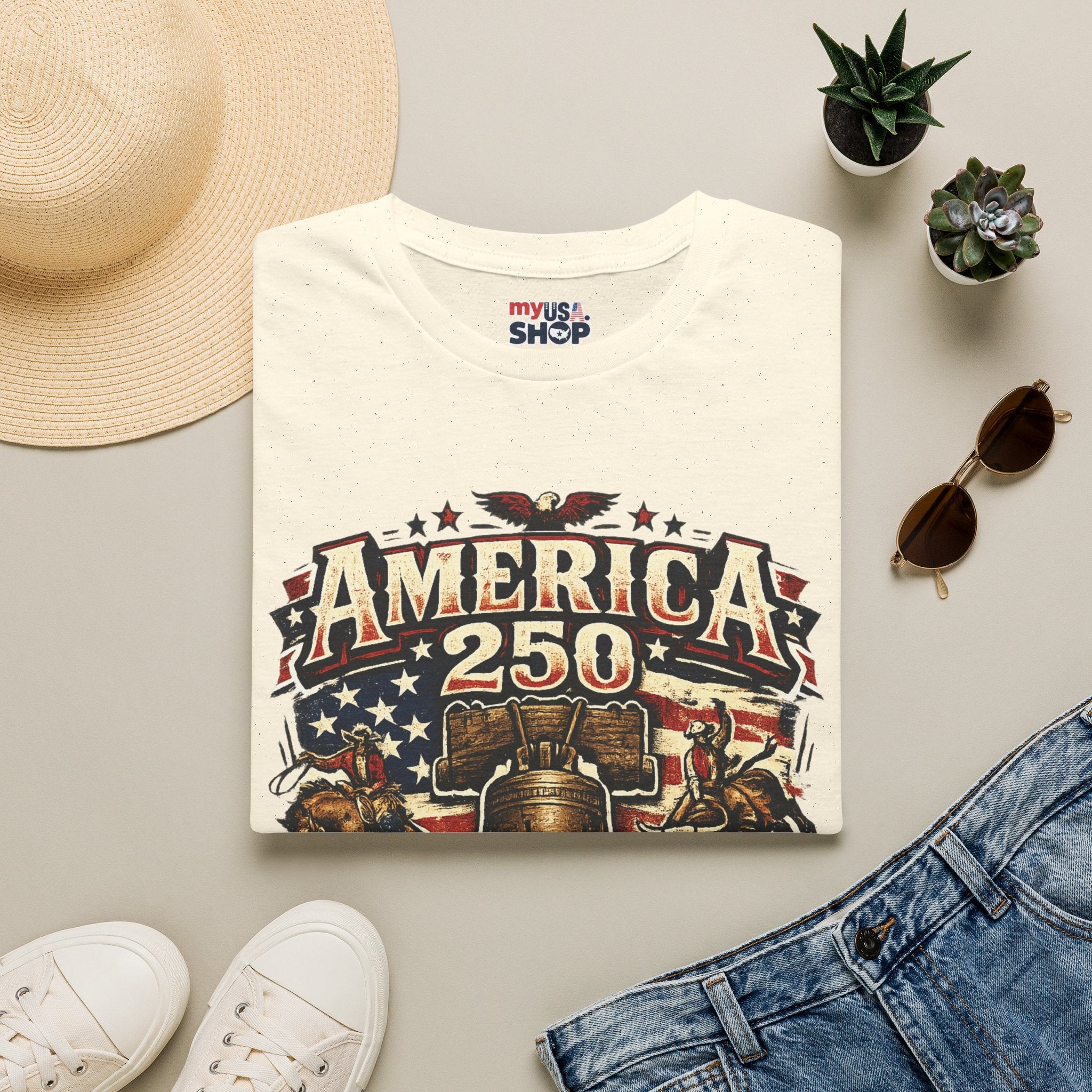 America 250 Pennsylvania TShirt — Western Rodeo Liberty Bell Graphic Tee