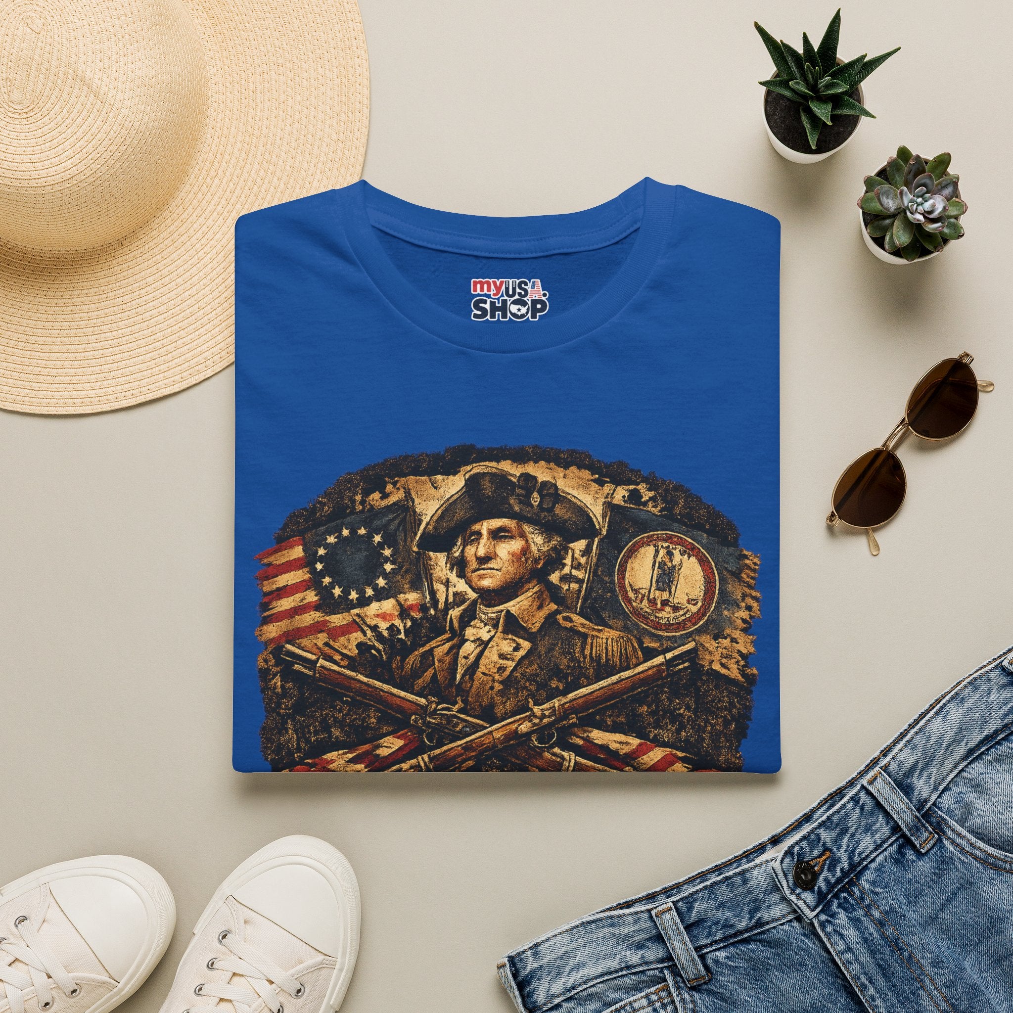 America 250 Virginia- American Freedom Tee Design