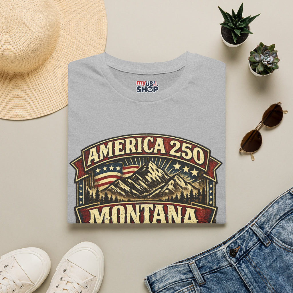America 250 Montana Vintage Mountain