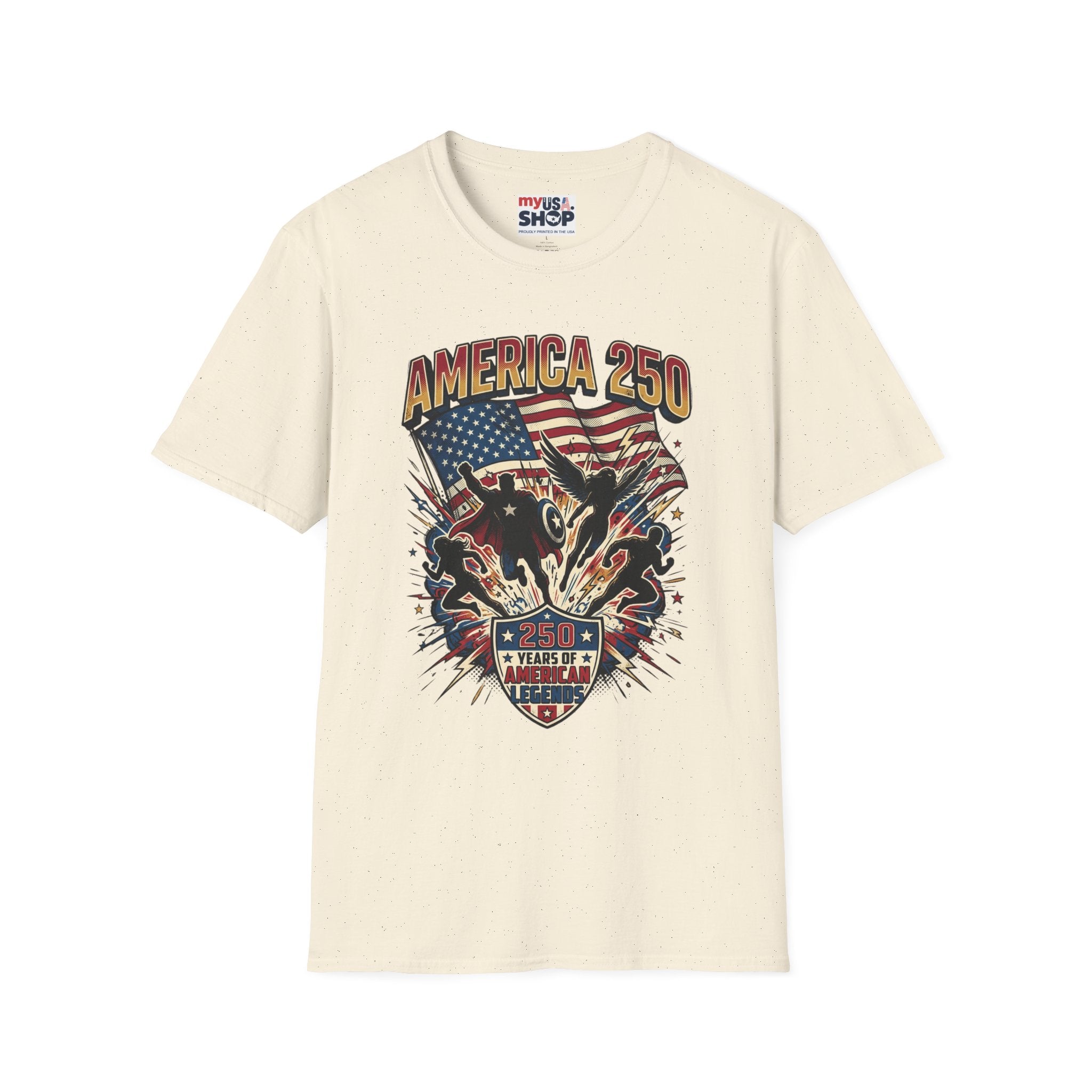 America 250 Unisex Softstyle T-Shirt - Celebrate 250 Years of American Freedom Pop Culture