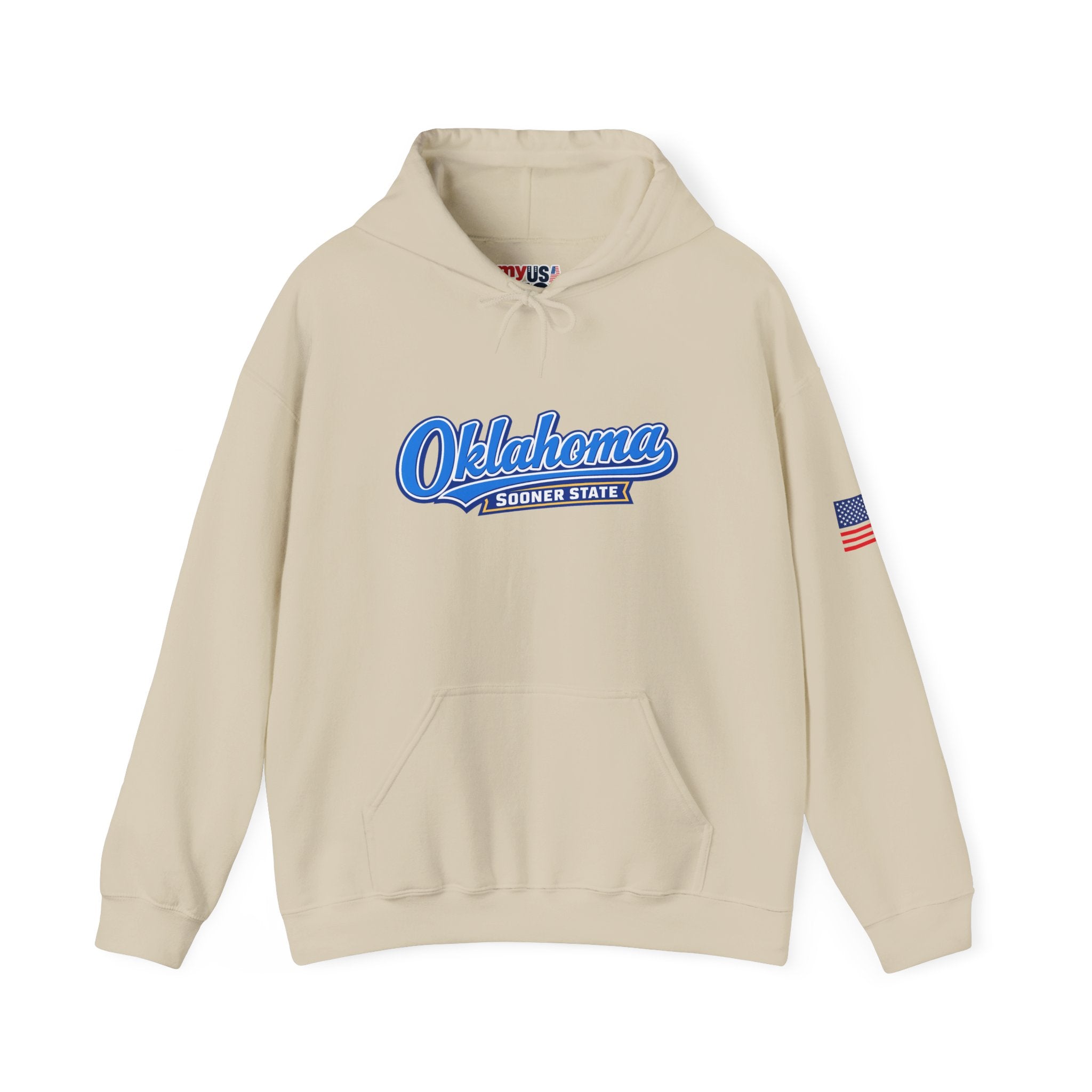 Oklahoma Sooner State Heavy Blend Hooded Sweatshirt