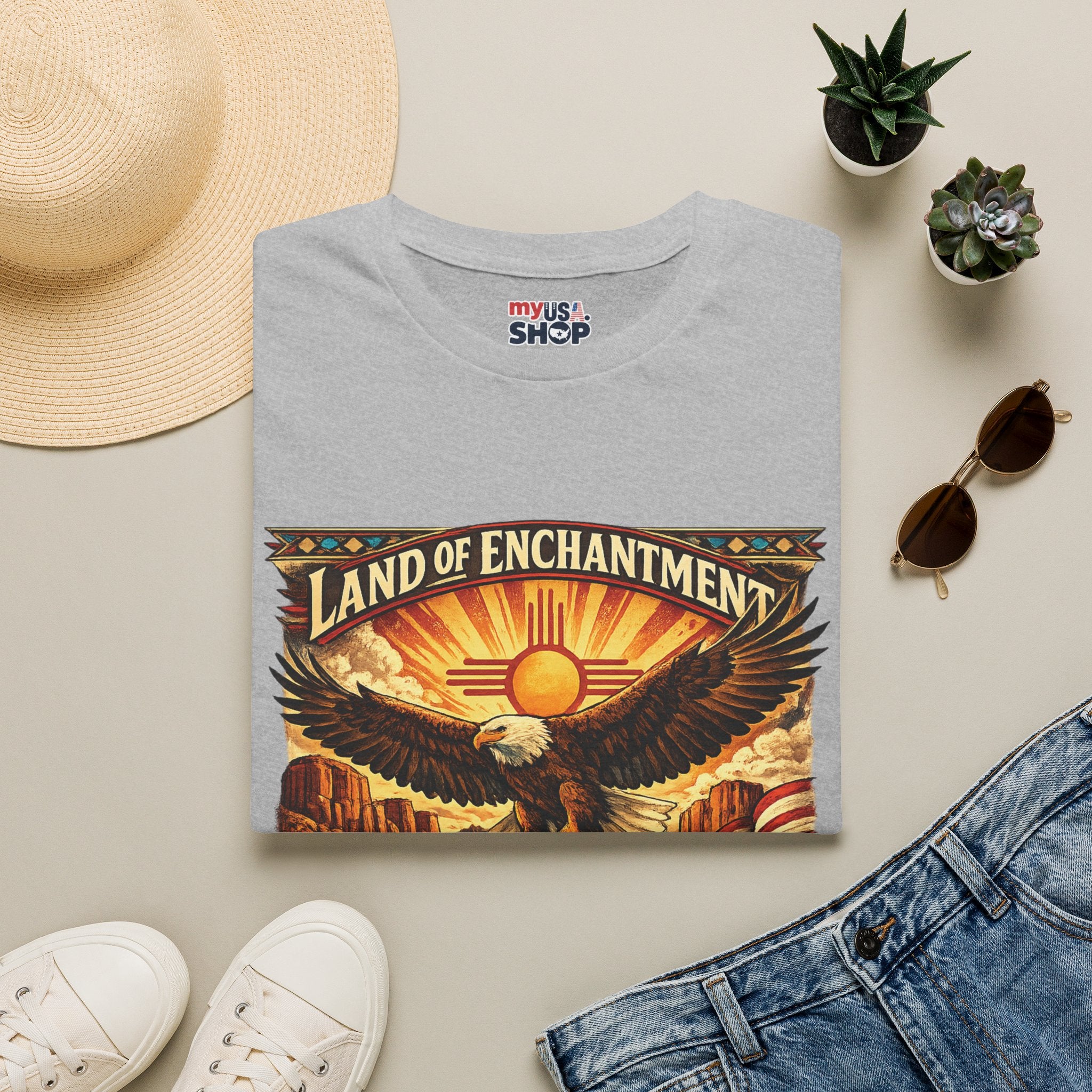 America 250 New Mexico - Land of Enchantment Eagle