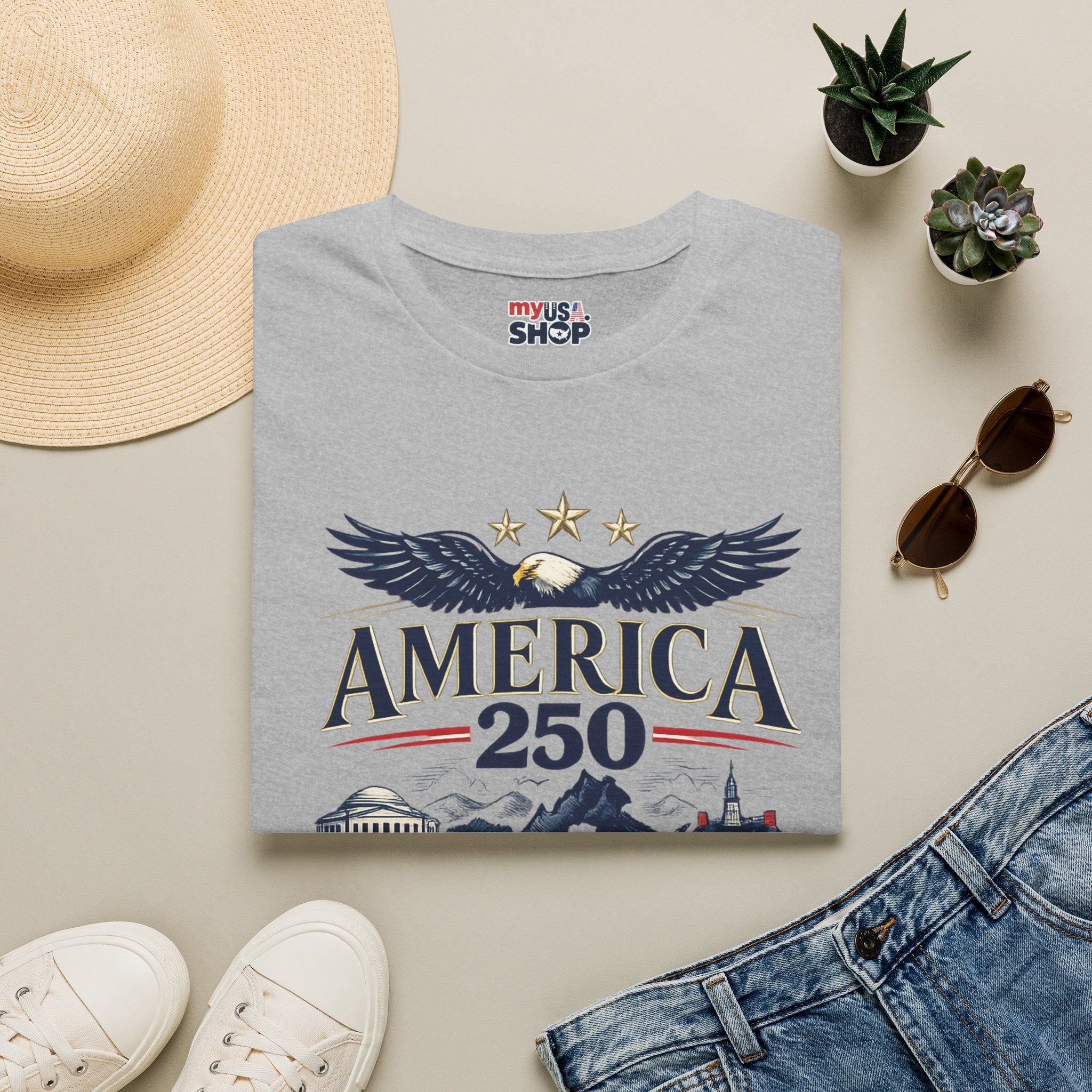 America 250 T‑Shirt – Virginia Legacy Patriotic Anniversary Tee