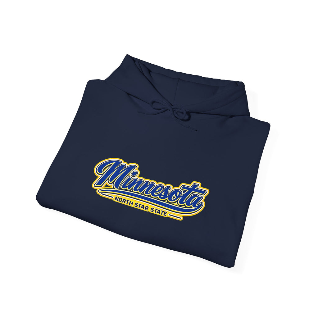 Minnesota North Star State Heavy Blend Hooded Sweatshirt