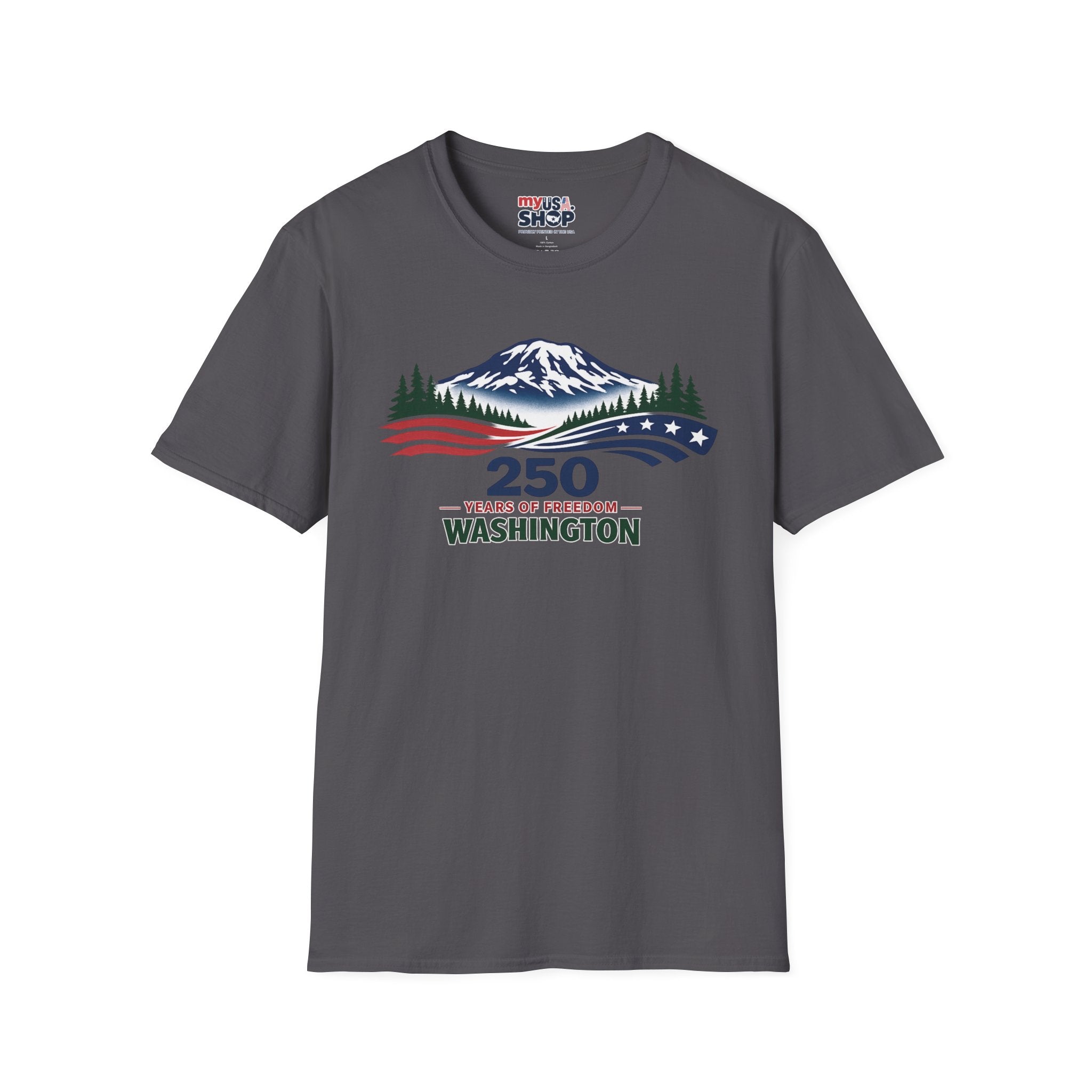 America 250 Washington T-Shirt - Unisex Softstyle T-Shirt