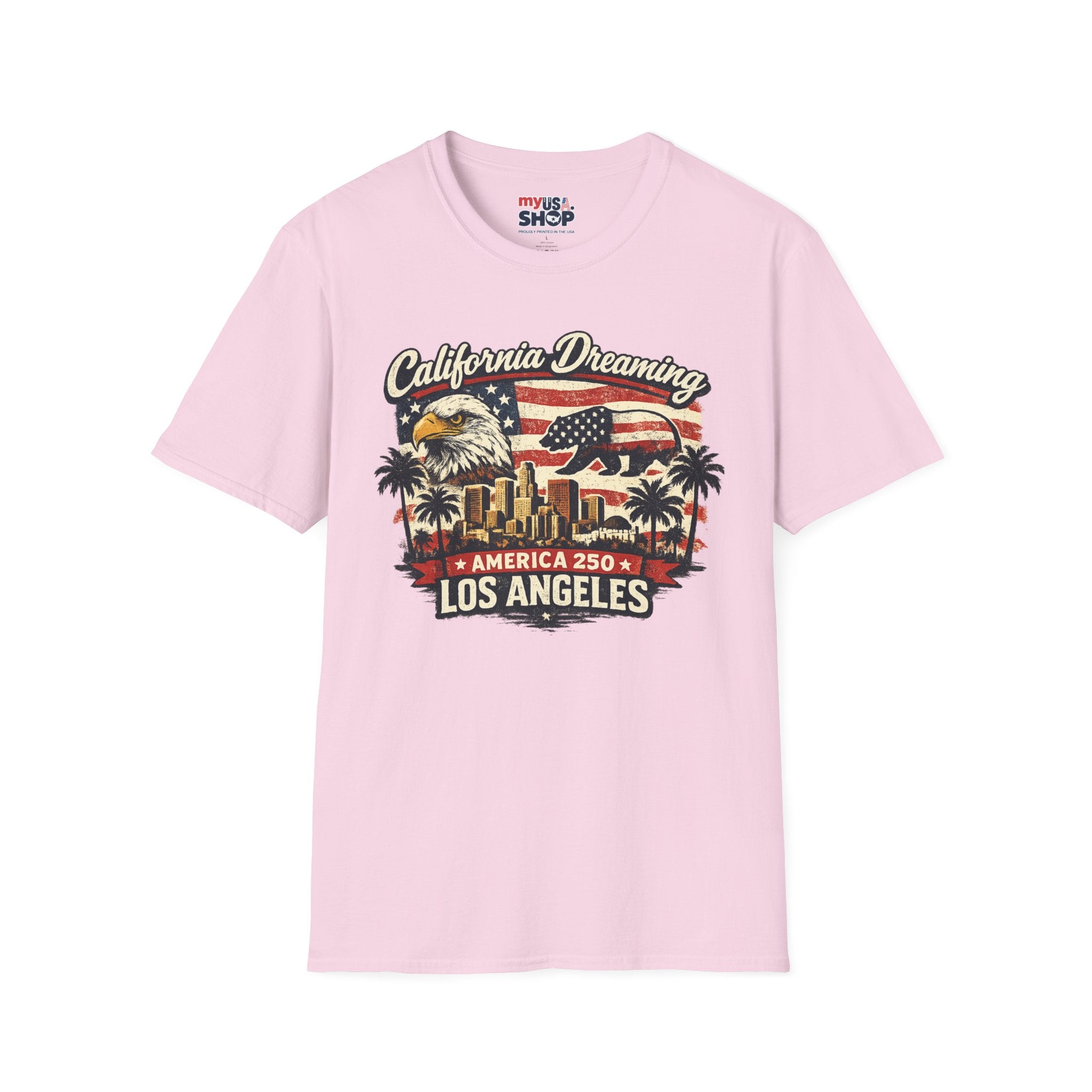 Los Angeles California Dreaming America 250 Tee