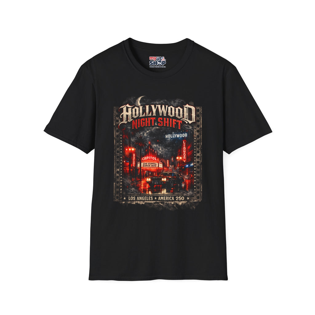 America 250 Los Angeles California La Nigh Shift Tee