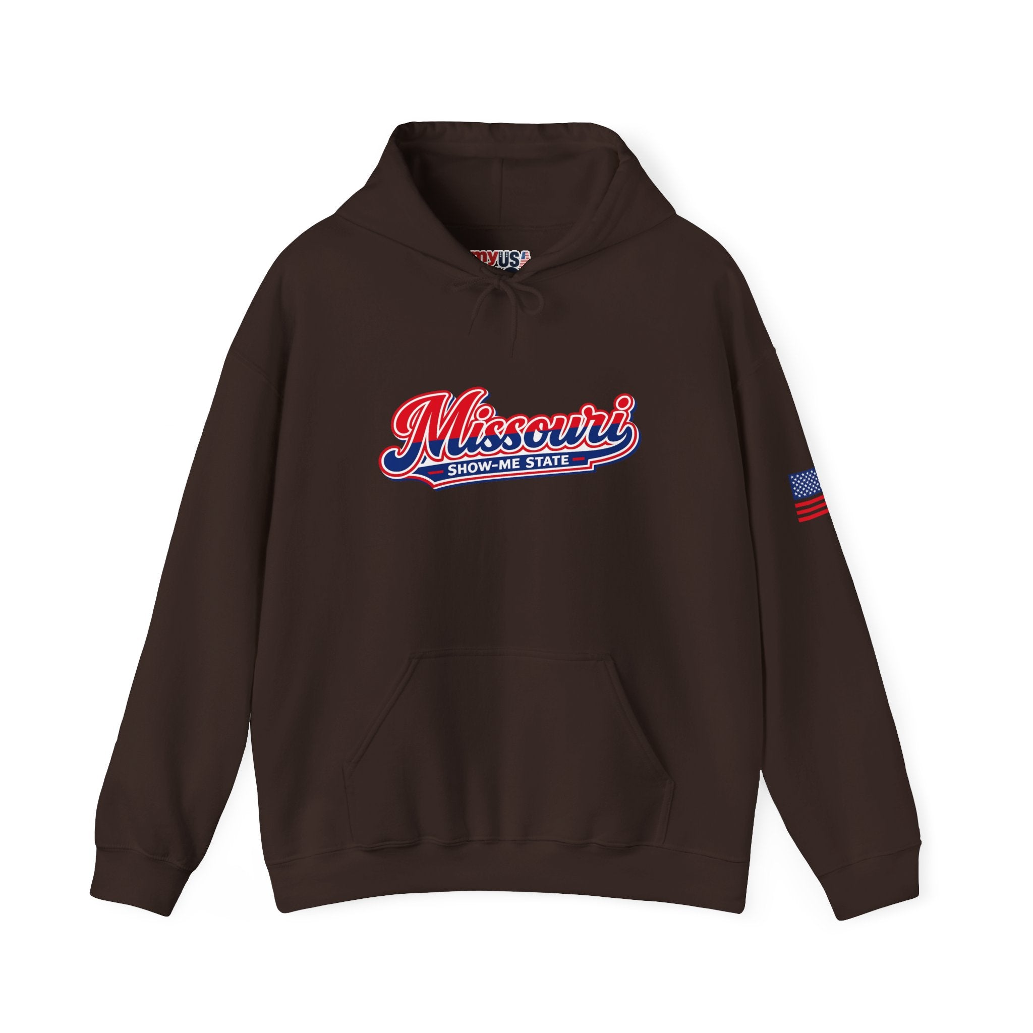 Missouri Show-Me State Heavy Blend Hooded Sweatshirt