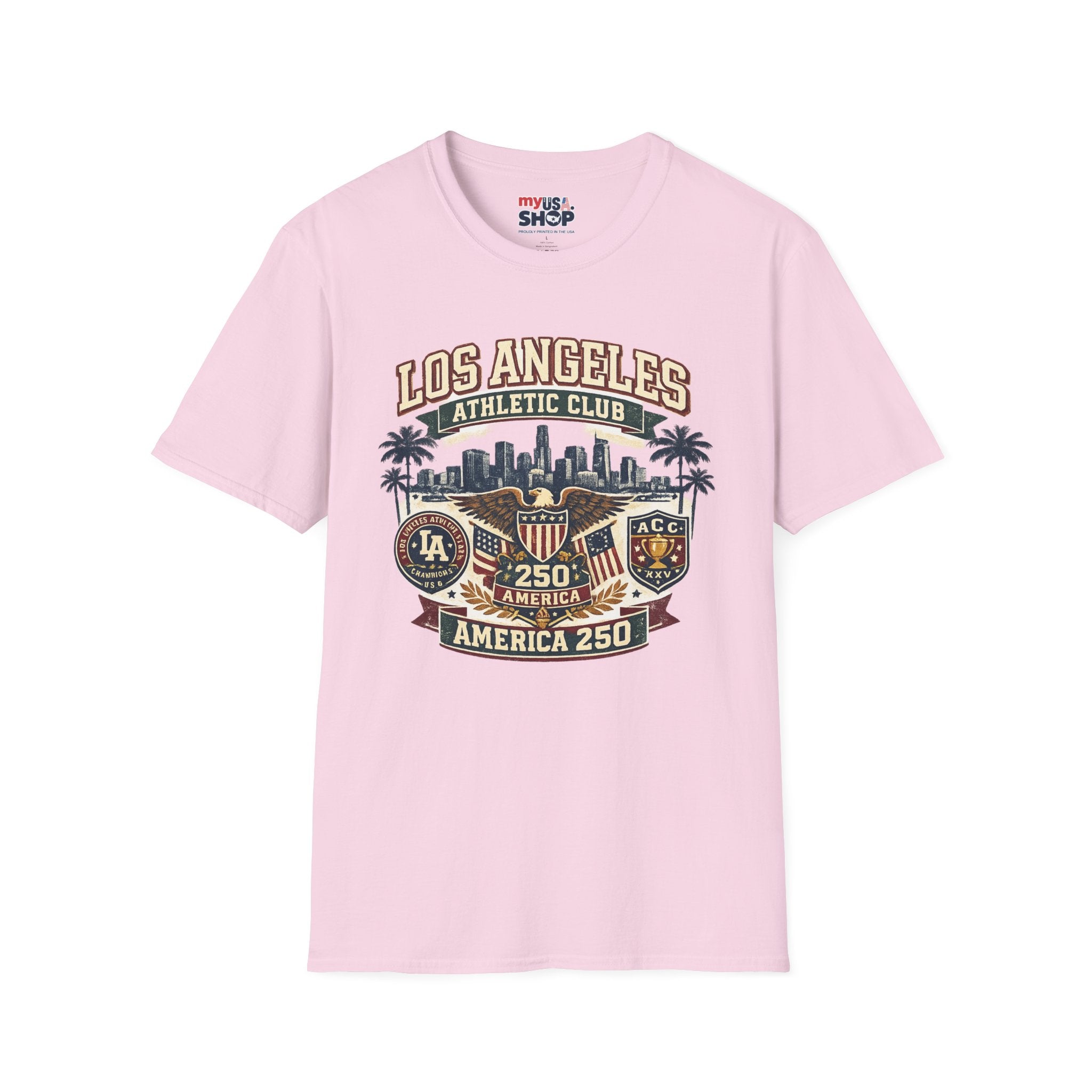 America 250 Los Angeles California La Athletic Club Tee