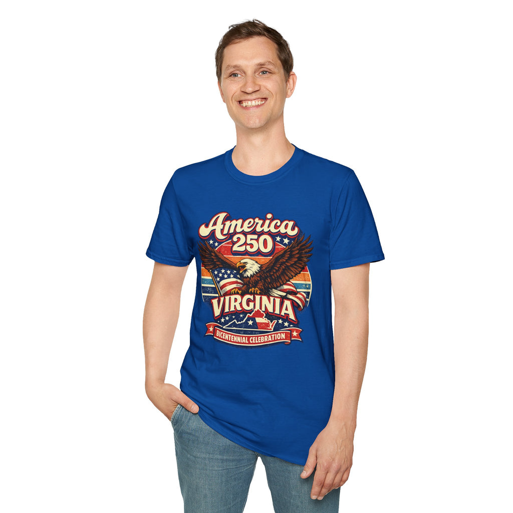 America 250 - Eagle Virginia Design Tee