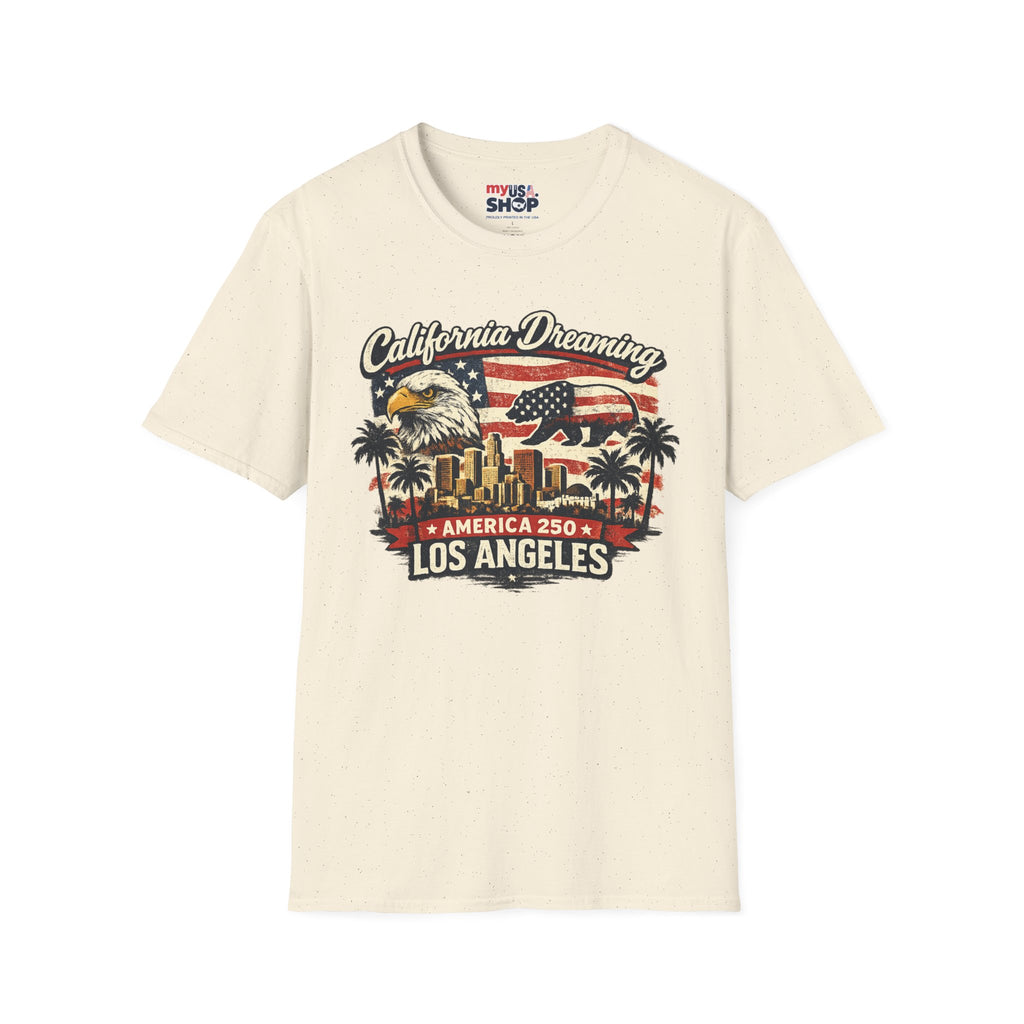 Los Angeles California Dreaming America 250 Tee