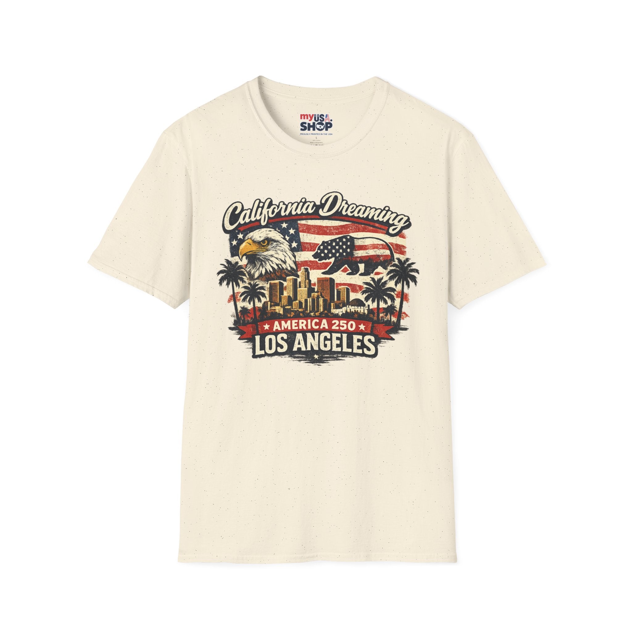 Los Angeles California Dreaming America 250 Tee