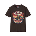 America 250 Nevada Rodeo Vintage T‑Shirt — Western Cowboy Graphic