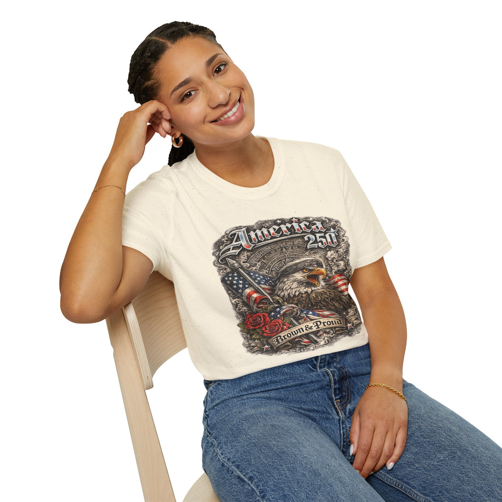 America 250 Eagle — Chicano Proud & Brave Patriotic