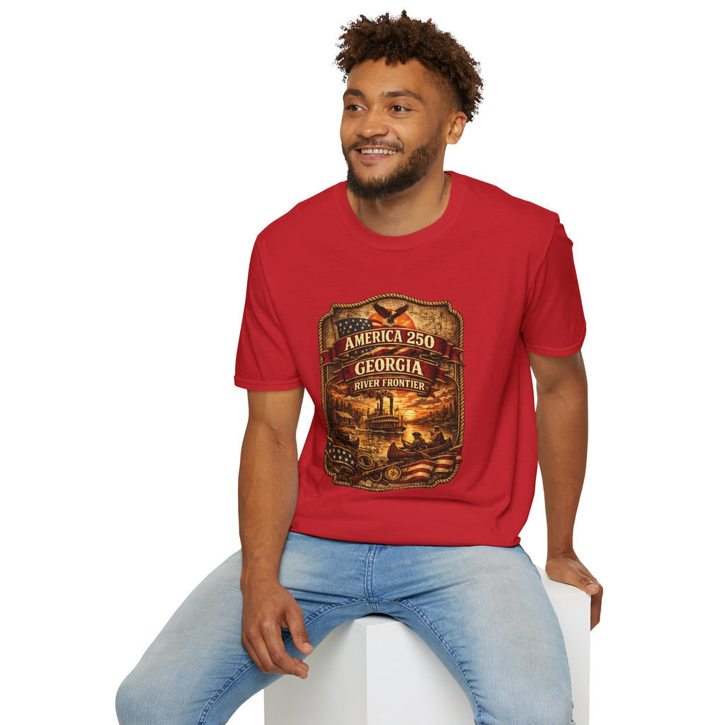America 250 Georgia - River Frontier T‑Shirt